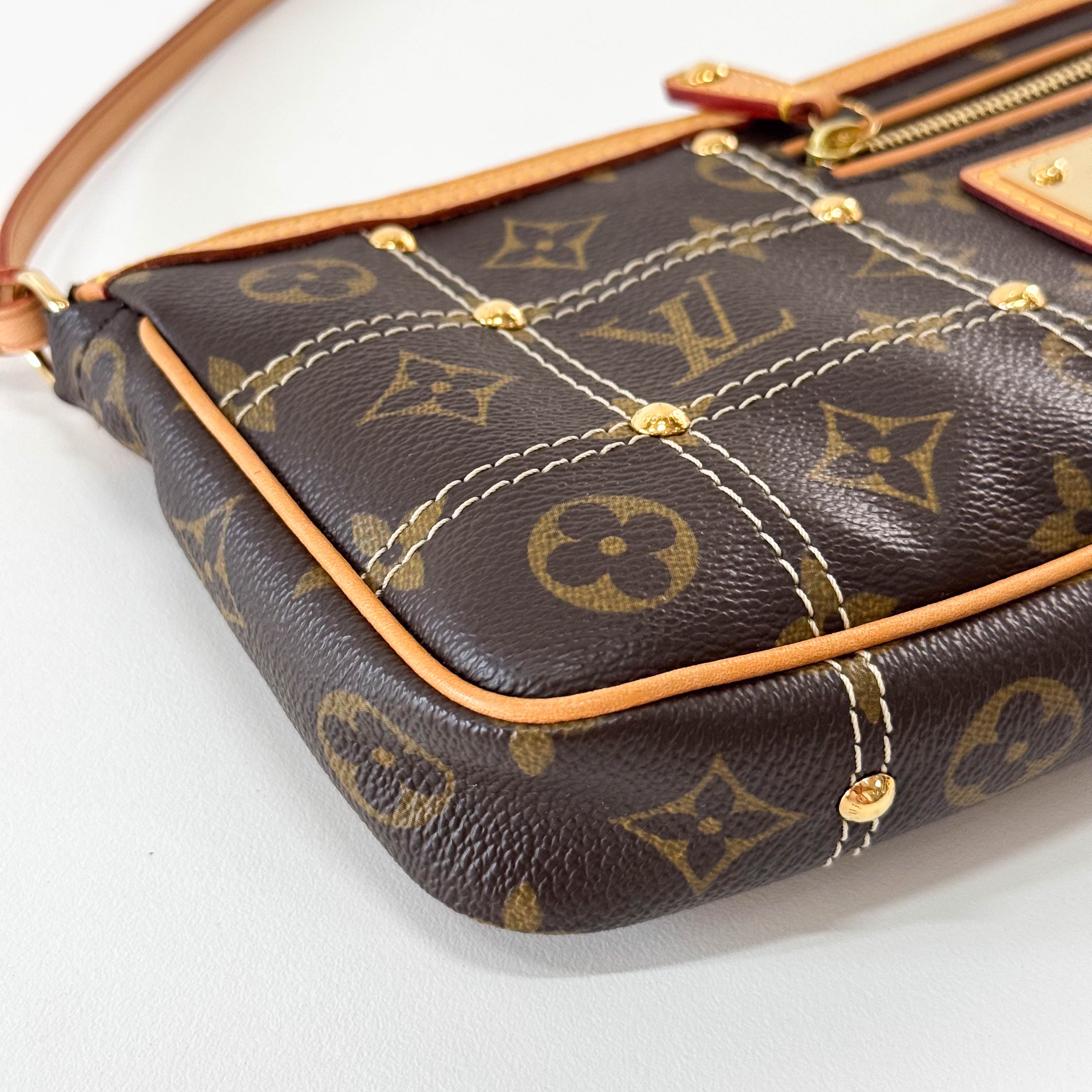 2007 Monogram Rivet Pochette Accessoires Handbag M40141