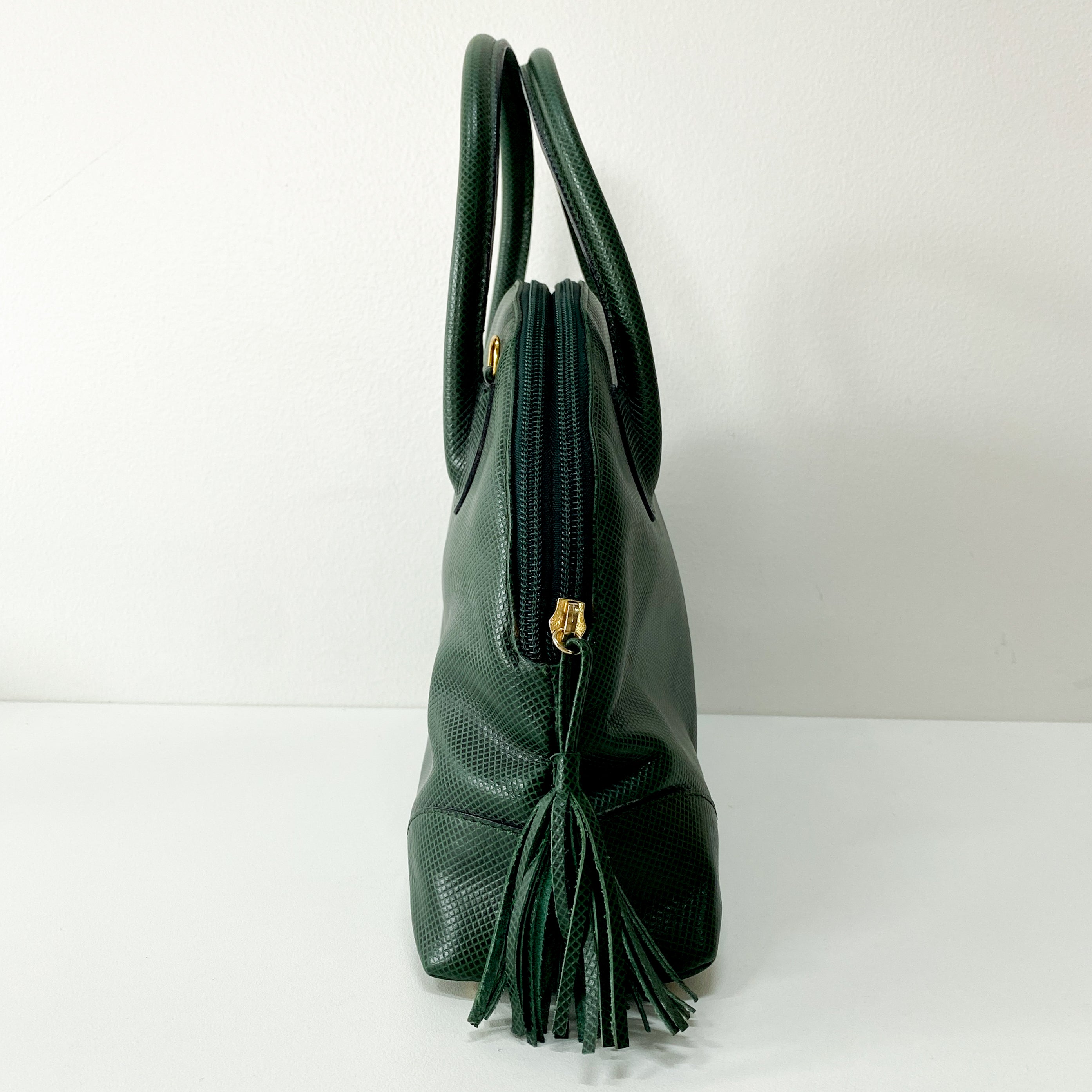 Green Leather Handbag