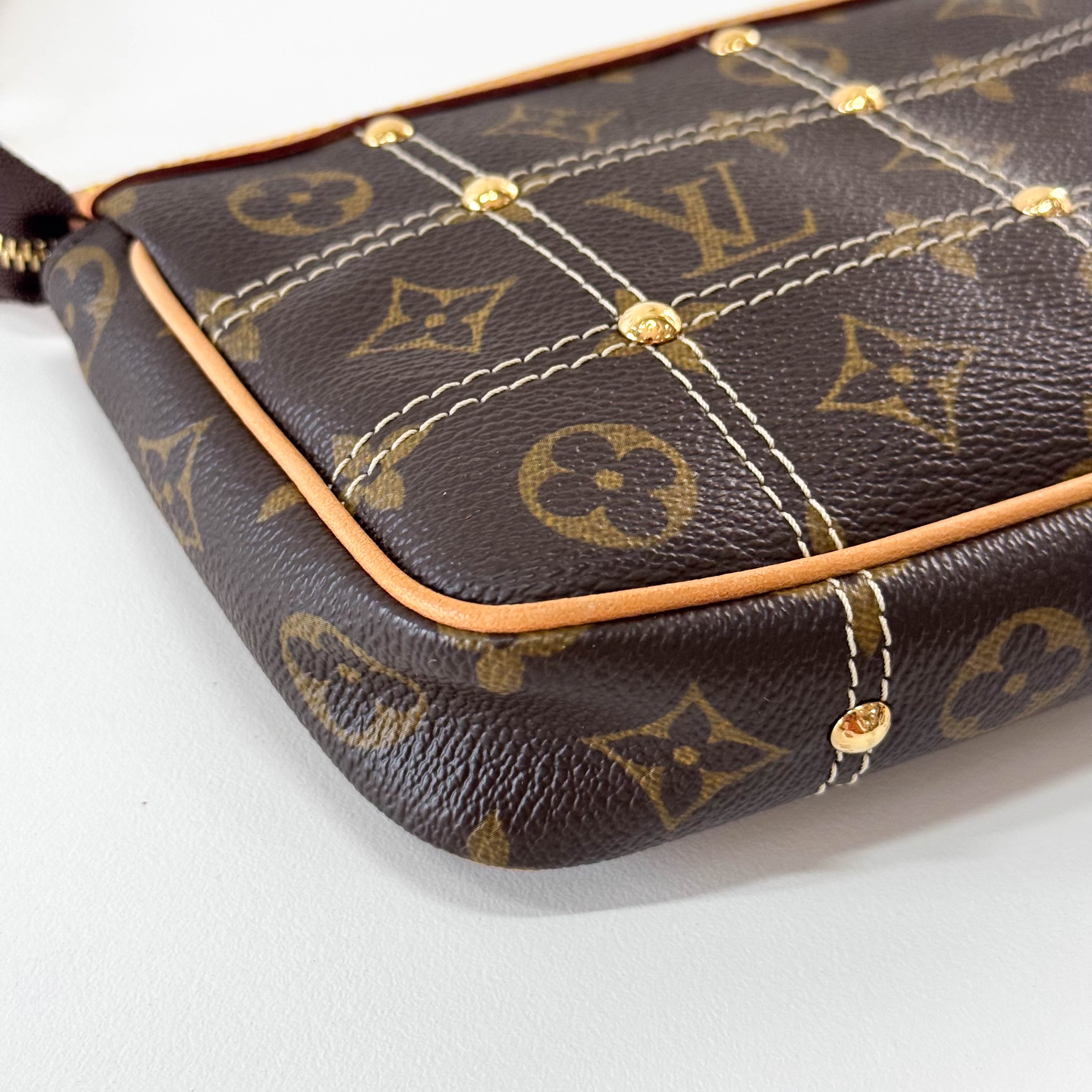 2007 Monogram Rivet Pochette Accessoires Handbag M40141