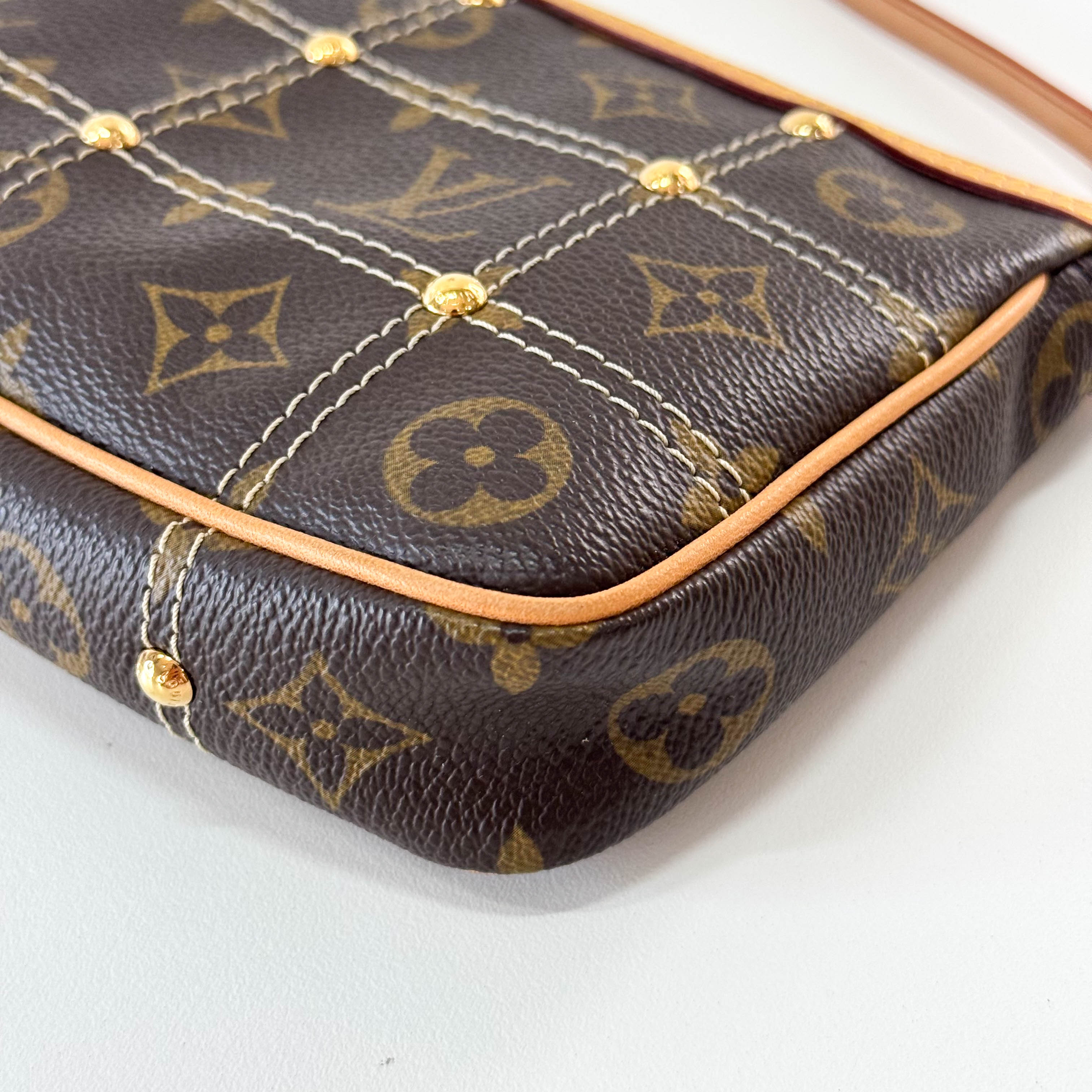 2007 Monogram Rivet Pochette Accessoires Handbag M40141