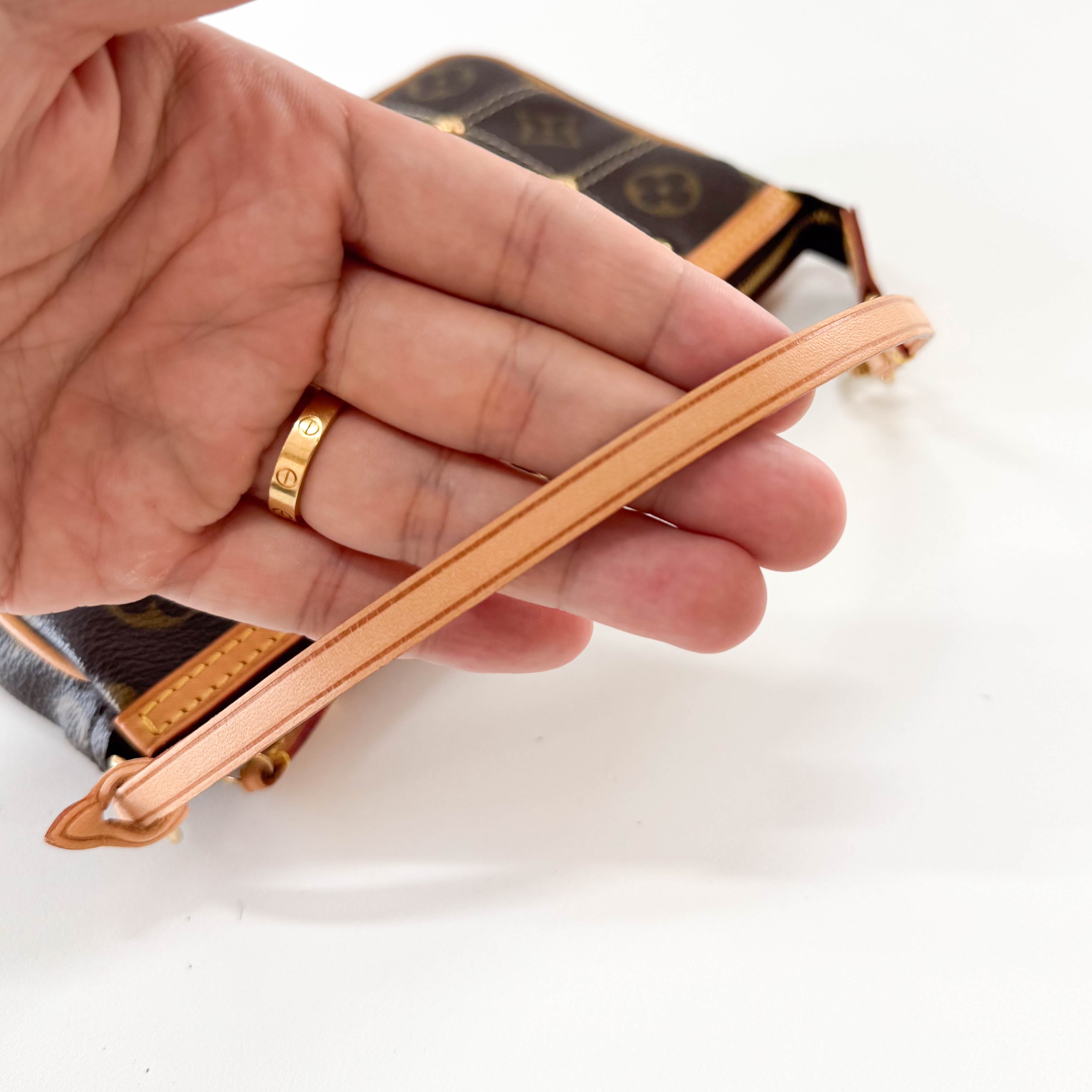 2007 Monogram Rivet Pochette Accessoires Handbag M40141