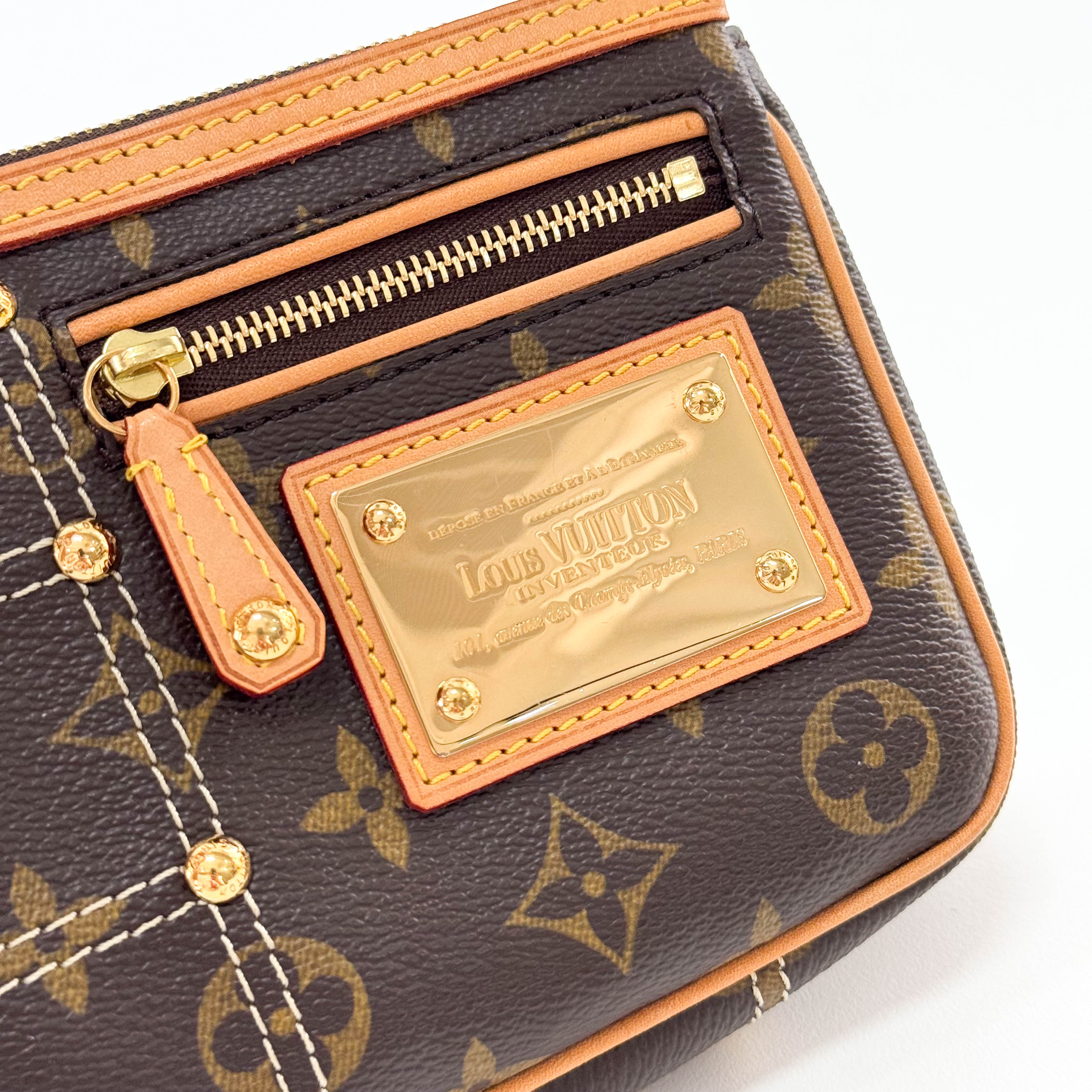 2007 Monogram Rivet Pochette Accessoires Handbag M40141