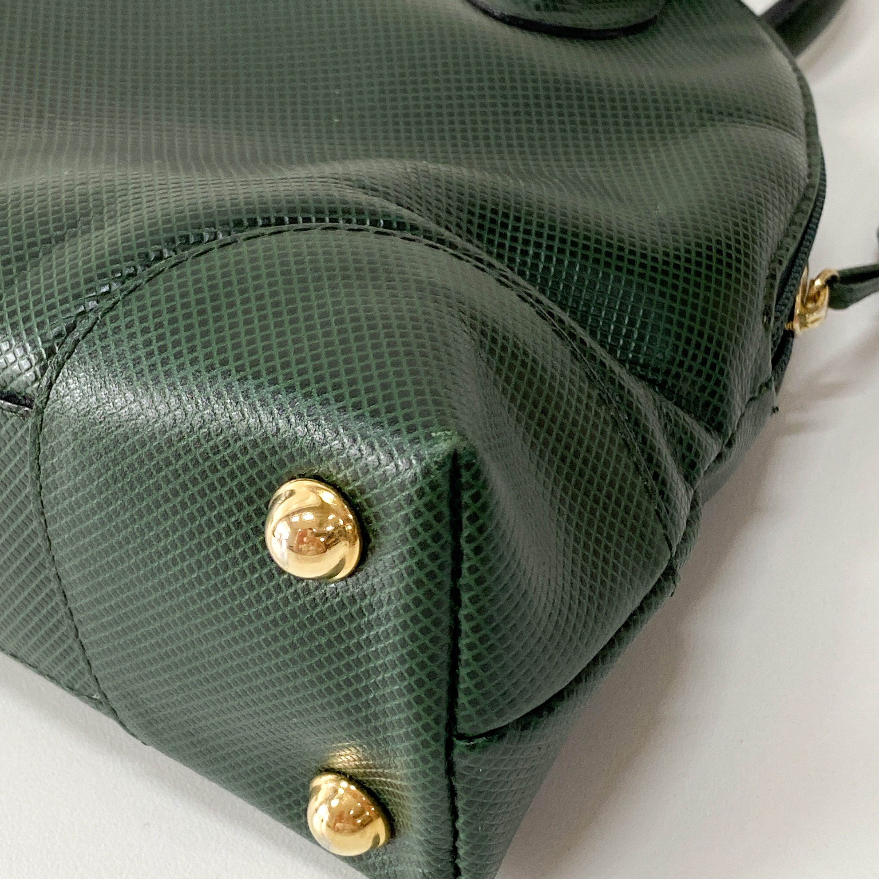 Green Leather Handbag
