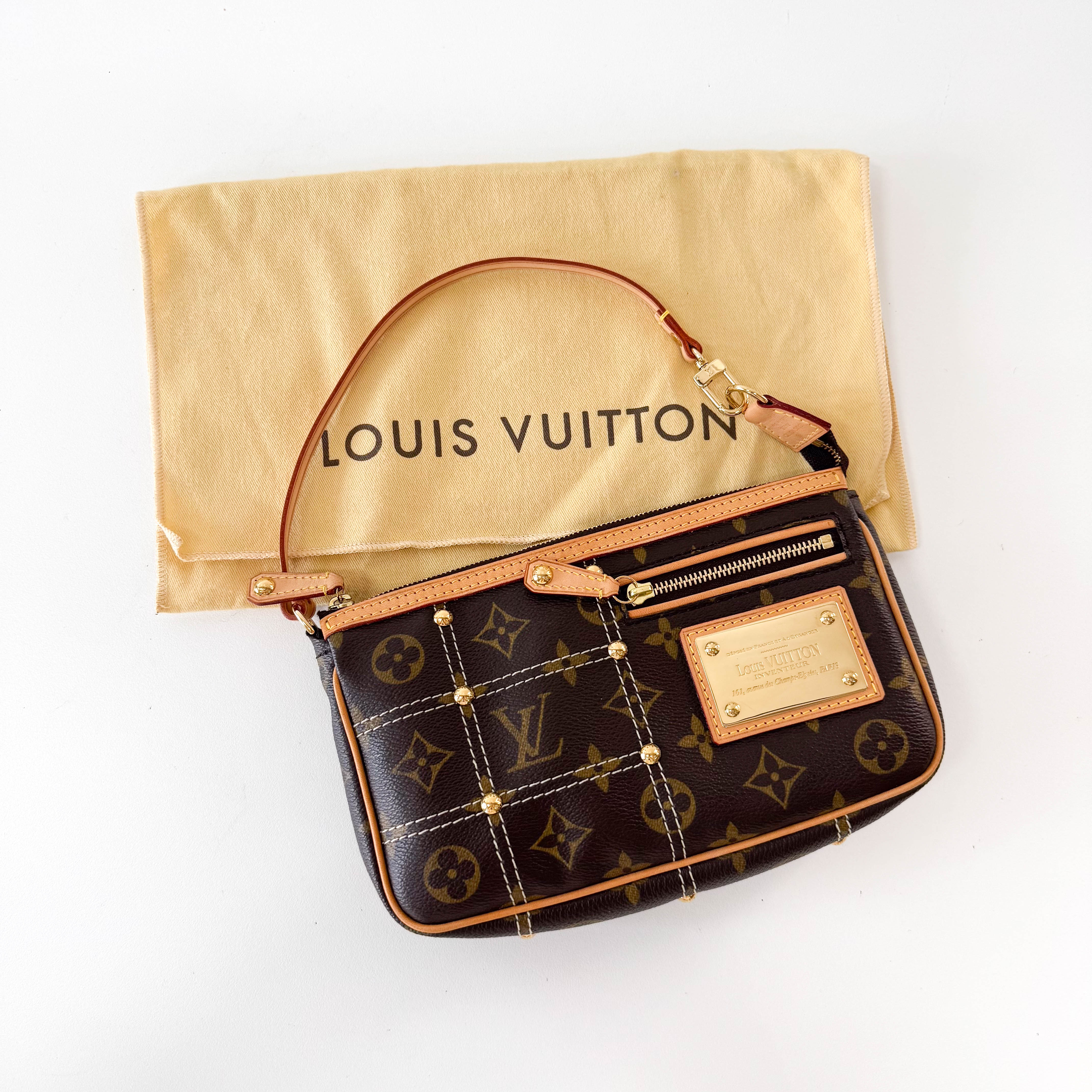 2007 Monogram Rivet Pochette Accessoires Handbag M40141