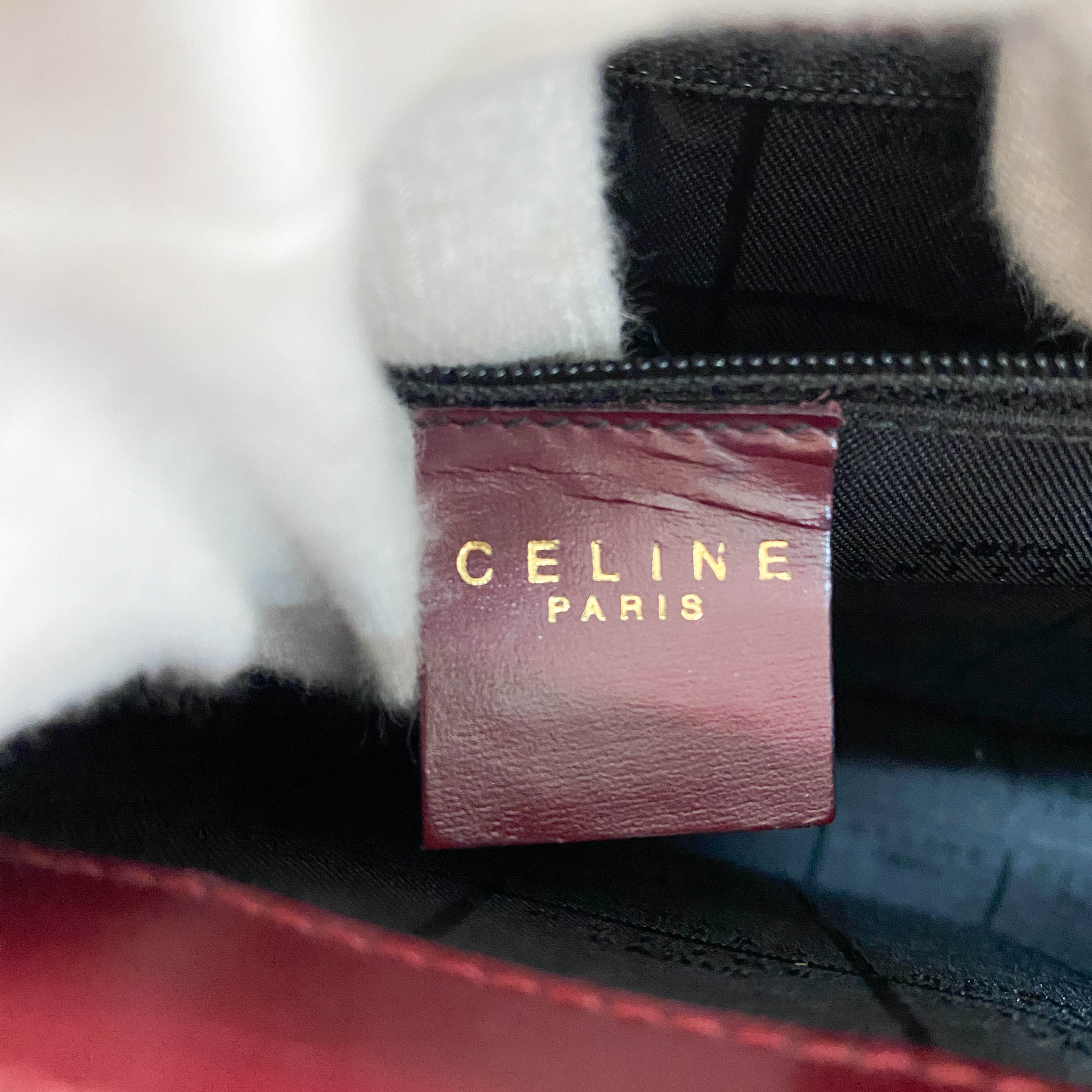 Red Leather Shoulder Bag