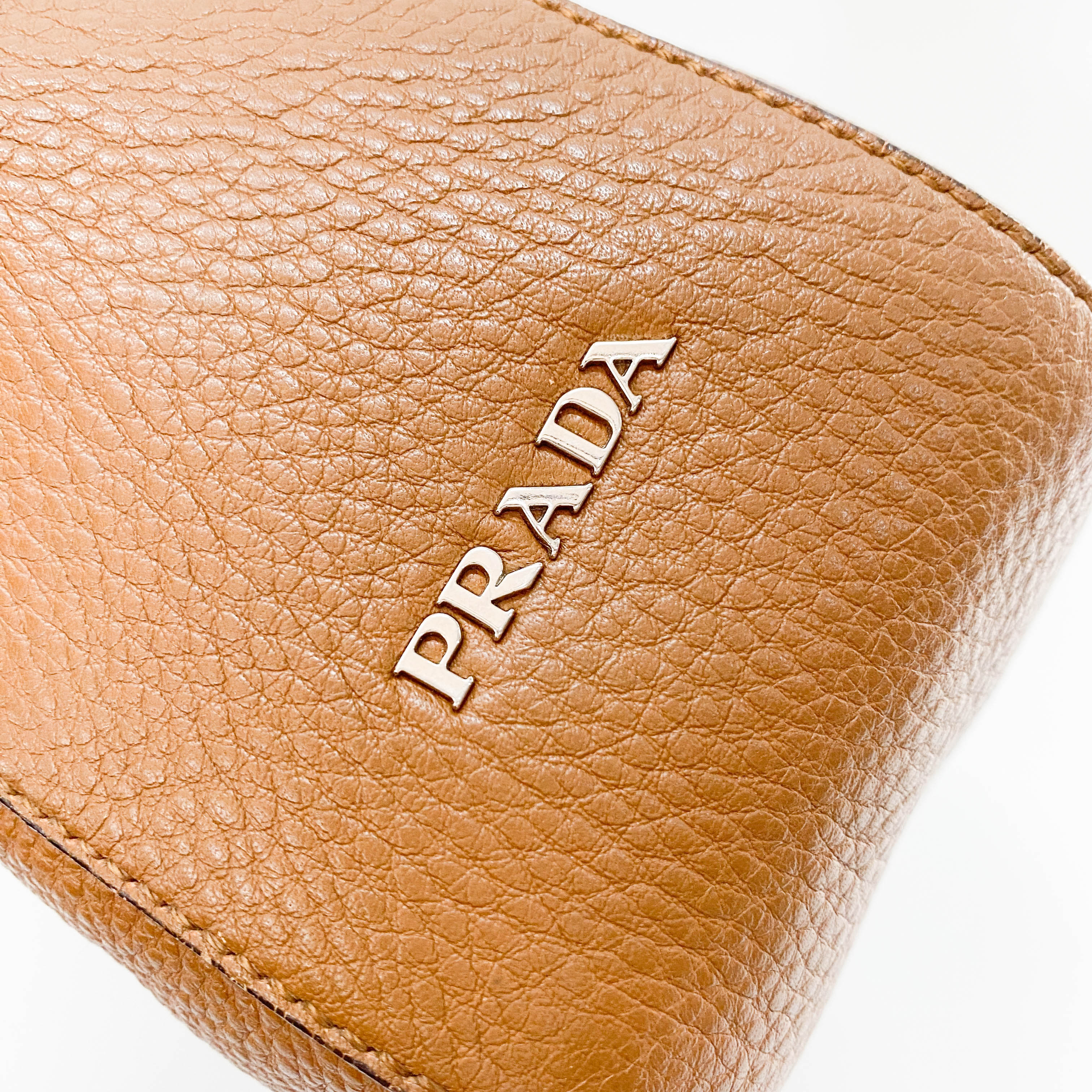 Brown Leather Hobo Shoulder Bag