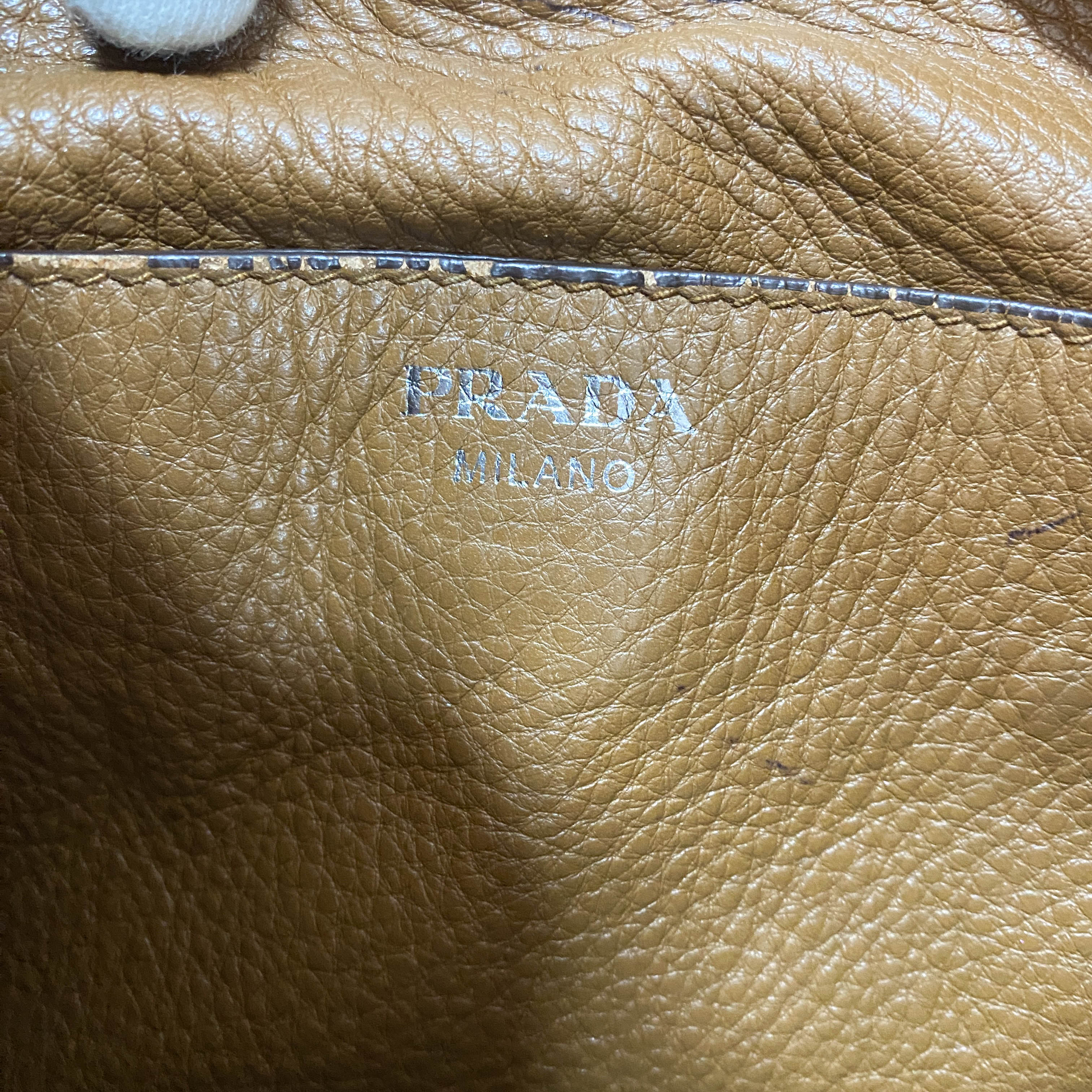 Brown Leather Hobo Shoulder Bag