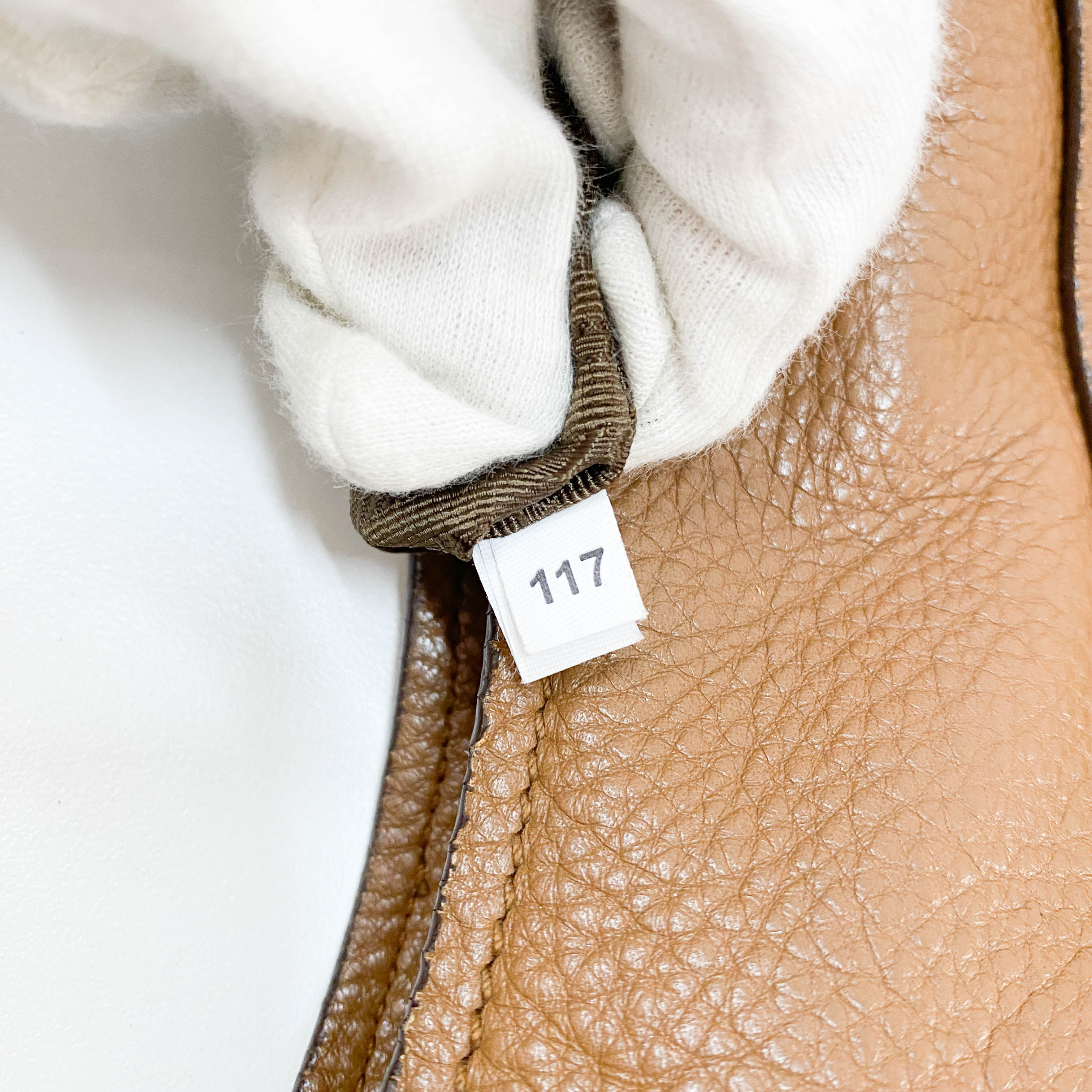 Brown Leather Hobo Shoulder Bag