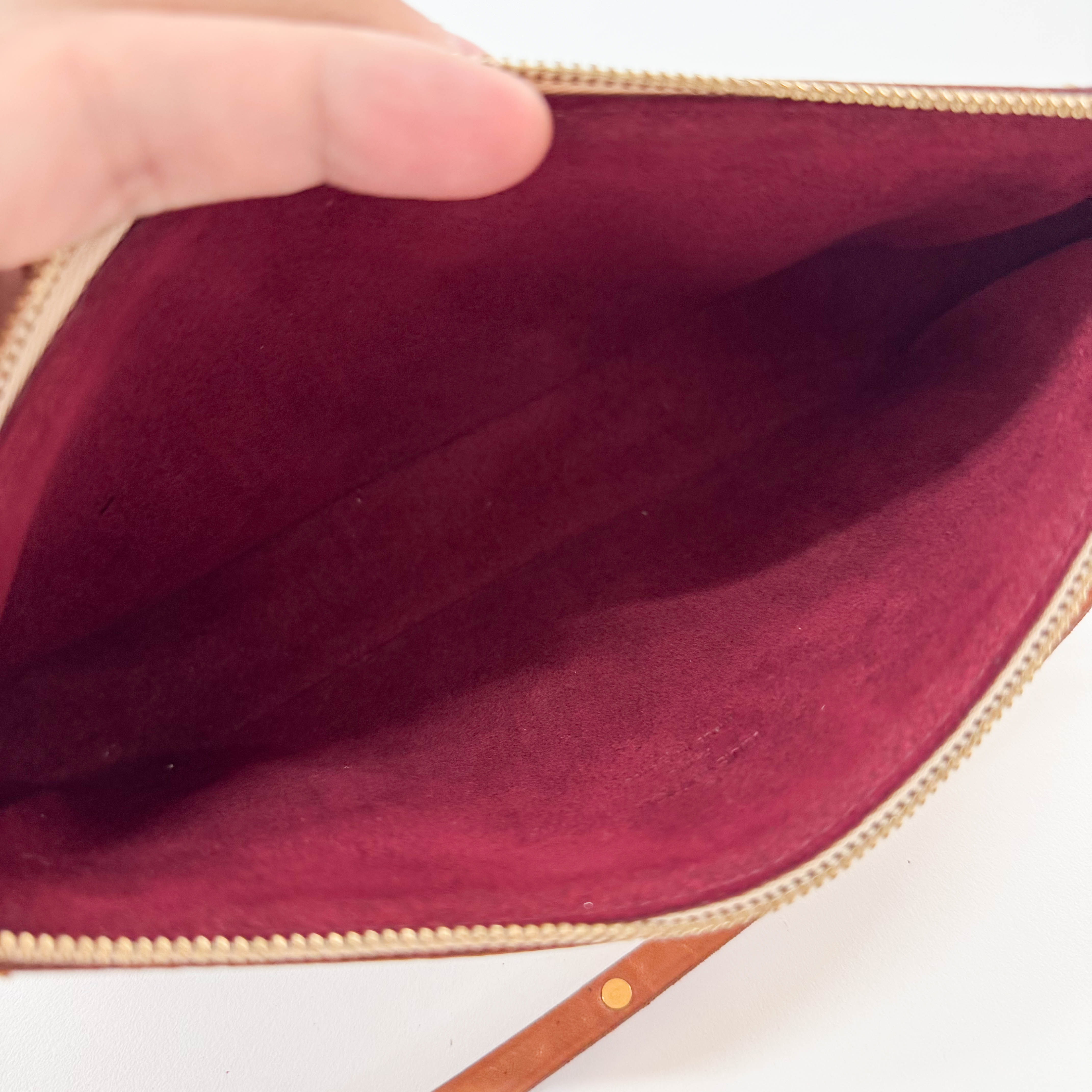 Louis Vuitton x Takashi Murakami Pochette Accessoire Multicolor Monogram Handbag