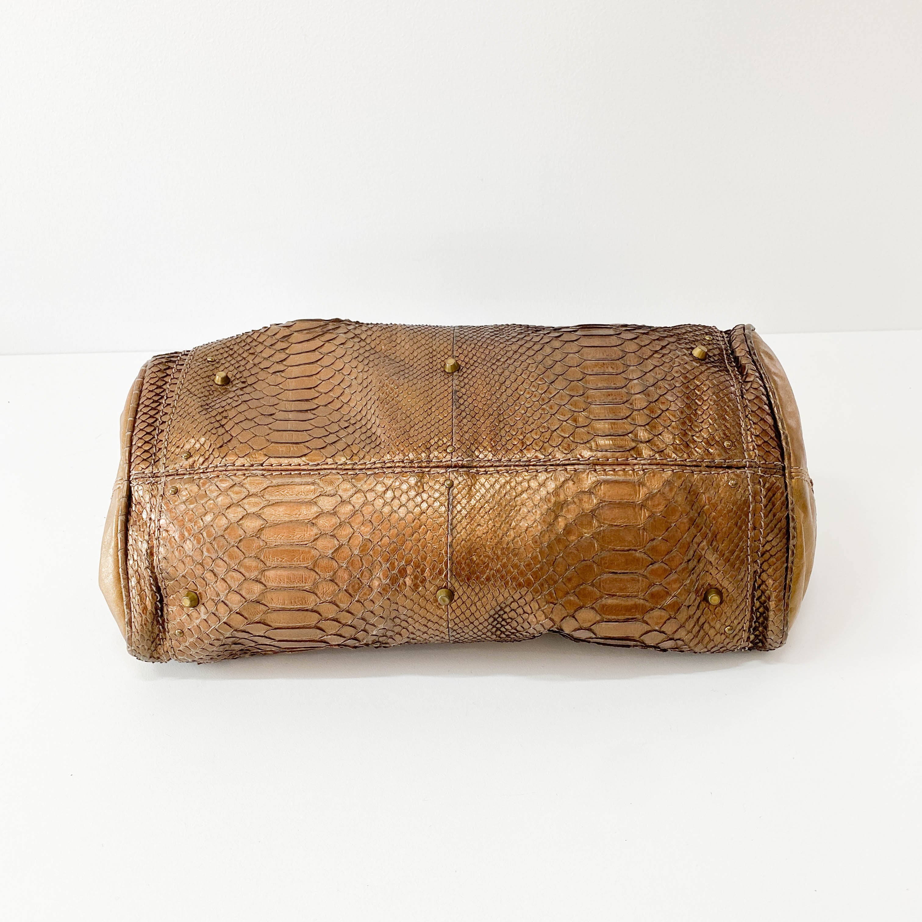 Paddington Metaric Gold Shoulder Bag