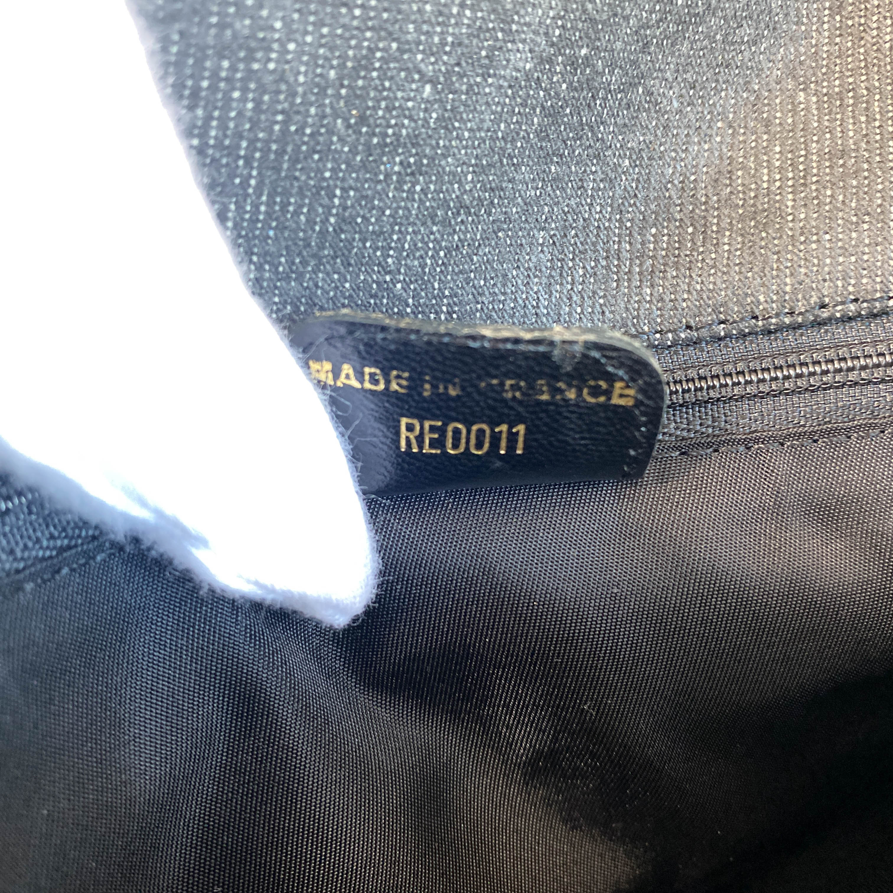 1947 Montaigne Chris License Plate Denim Saddle Bag