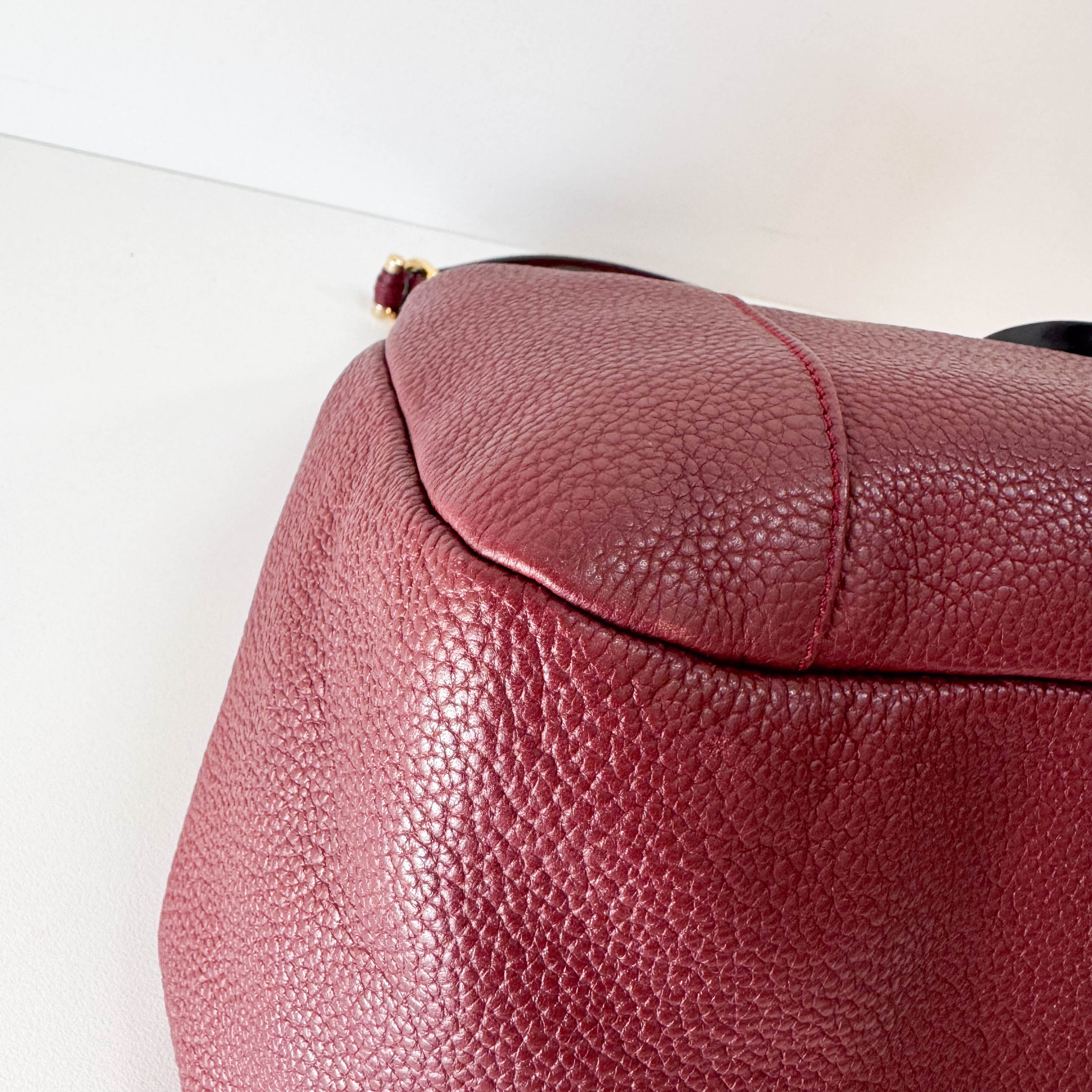 Karie Red Bucket Bag