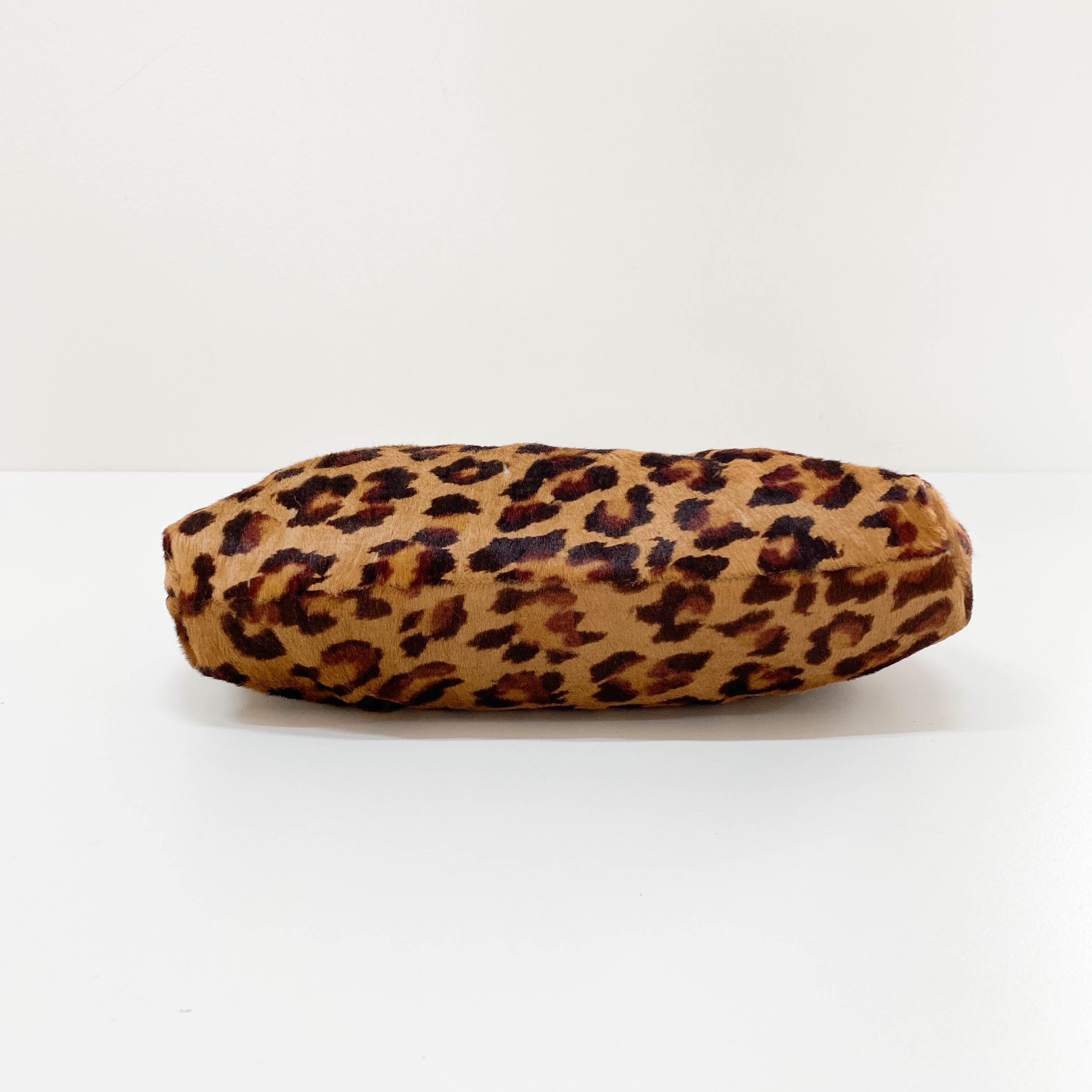 Leopard Pony Hair Shoulder Bag