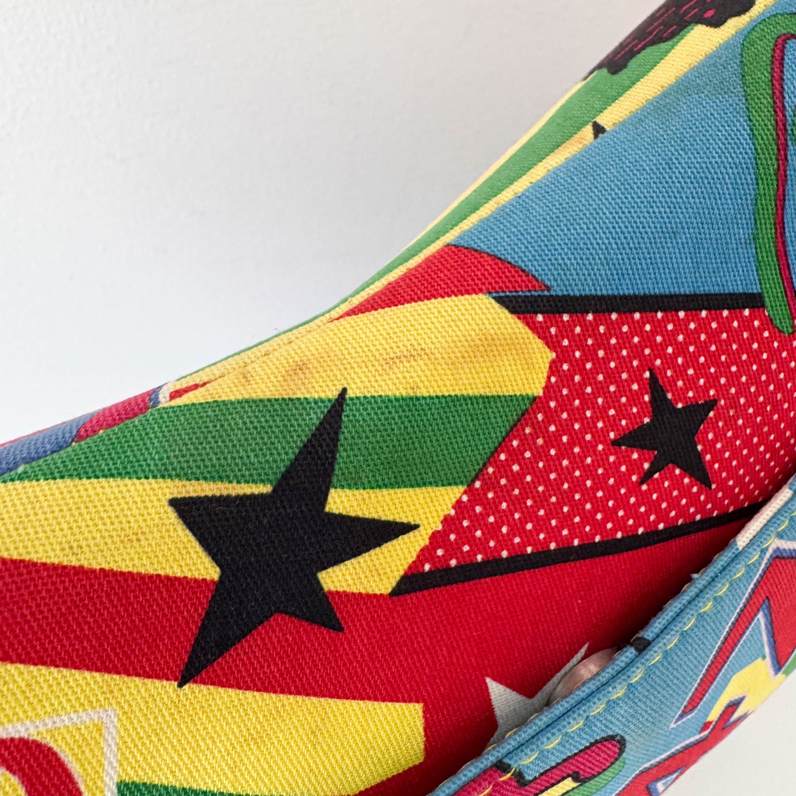 Saddle Bob Marley Multi-Colour Canvas Shoulder Bag