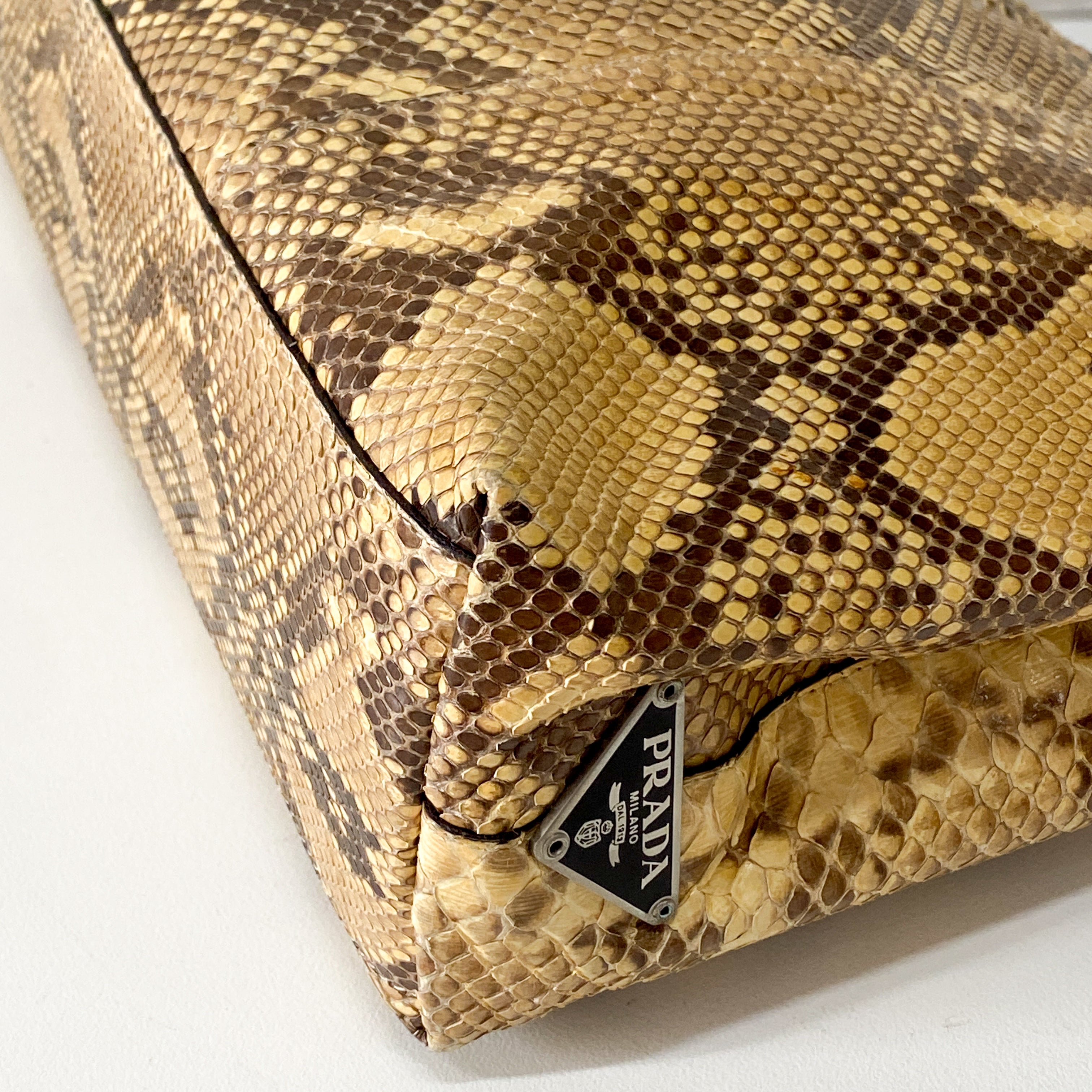 Yellow Leather Shoulder Bag