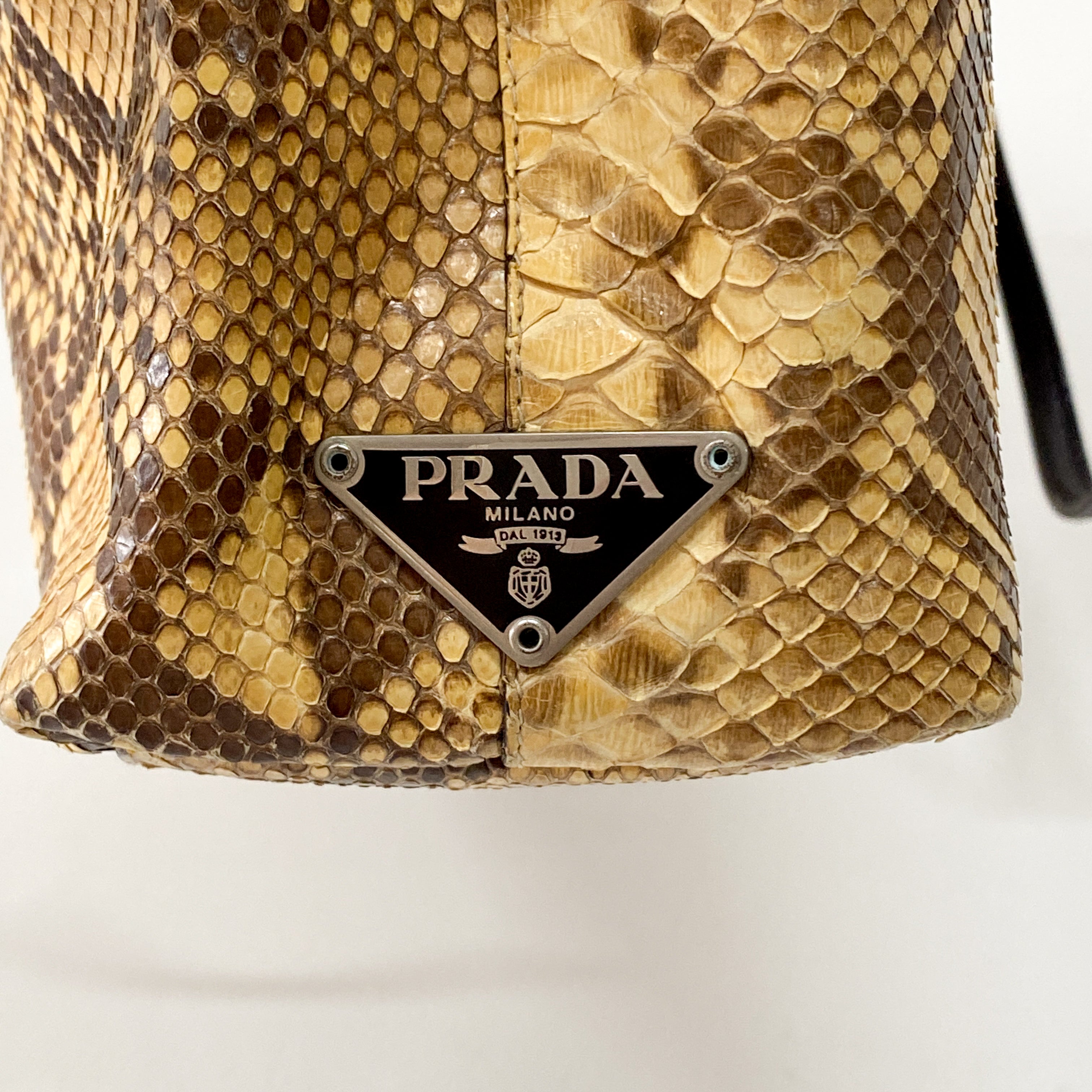 Yellow Leather Shoulder Bag