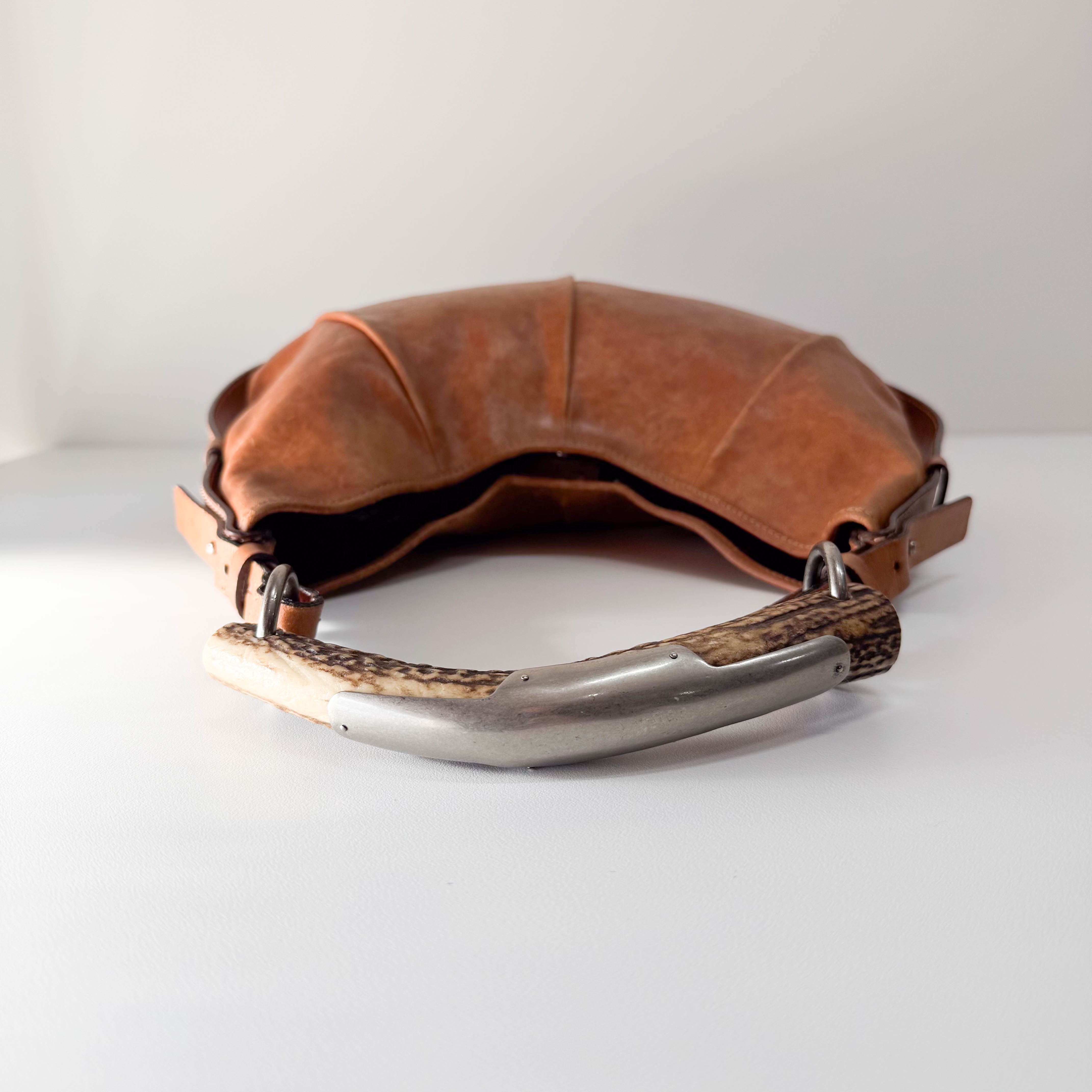 Mombasa Brown Leather Shoulder Bag