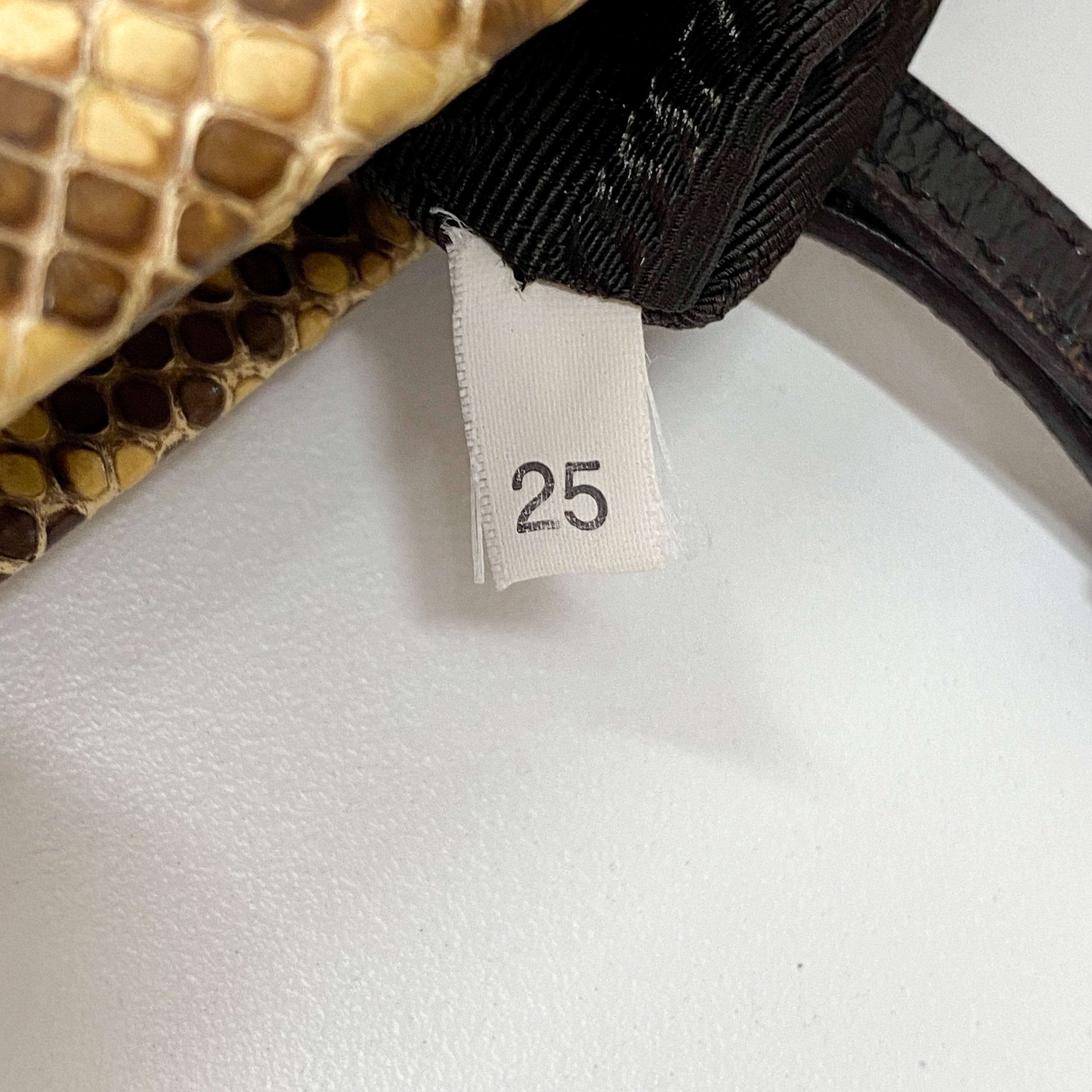 Yellow Leather Shoulder Bag