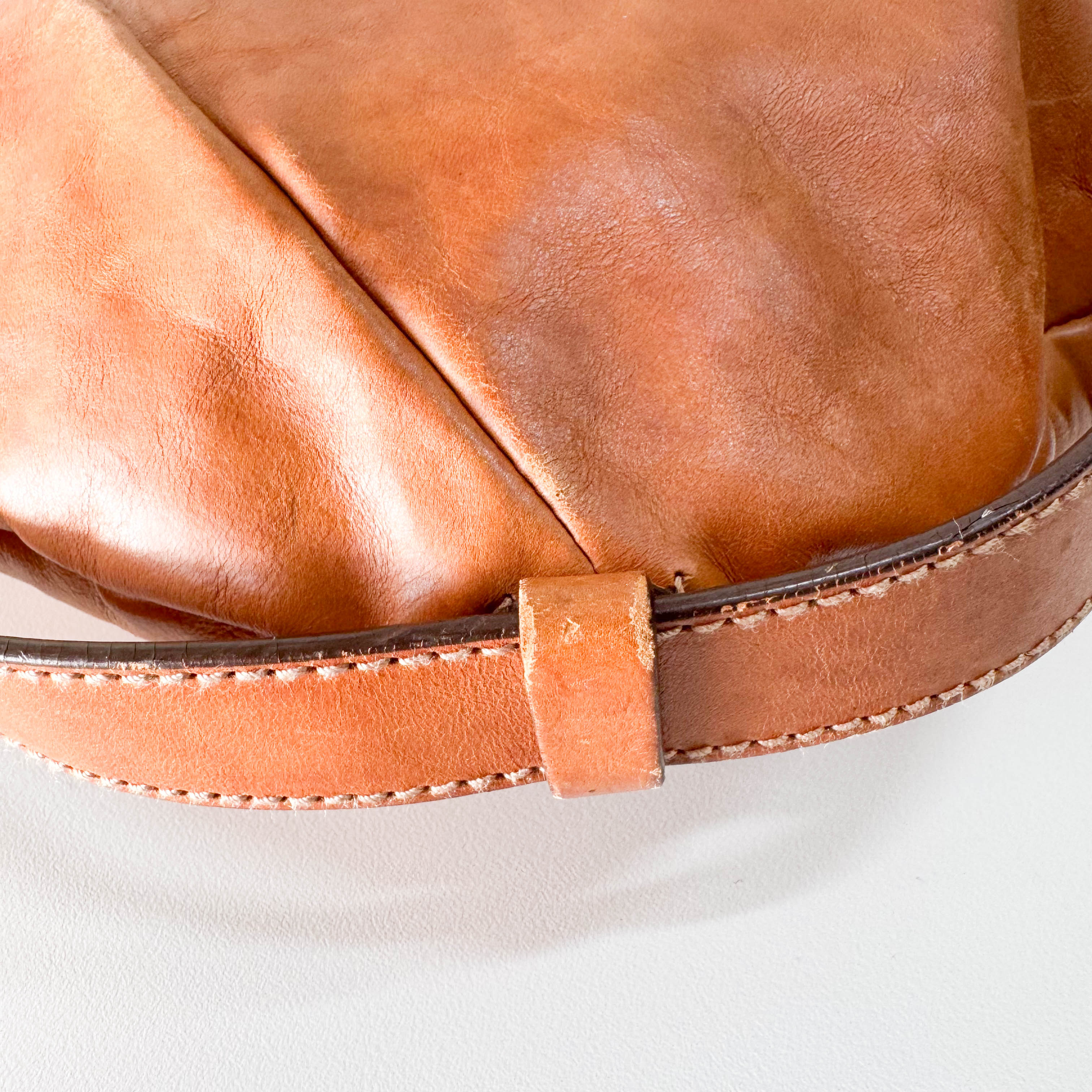 Mombasa Brown Leather Shoulder Bag