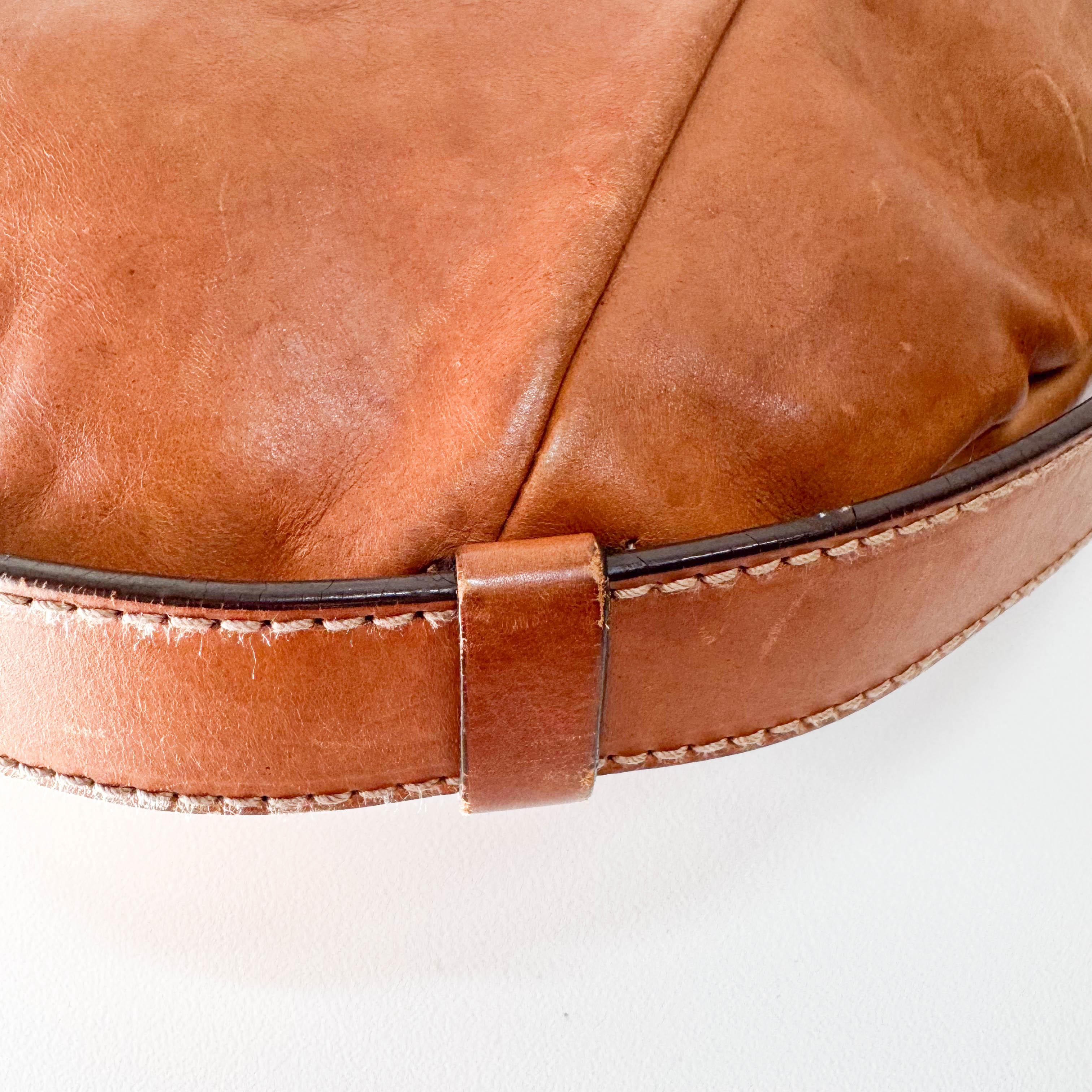 Mombasa Brown Leather Shoulder Bag