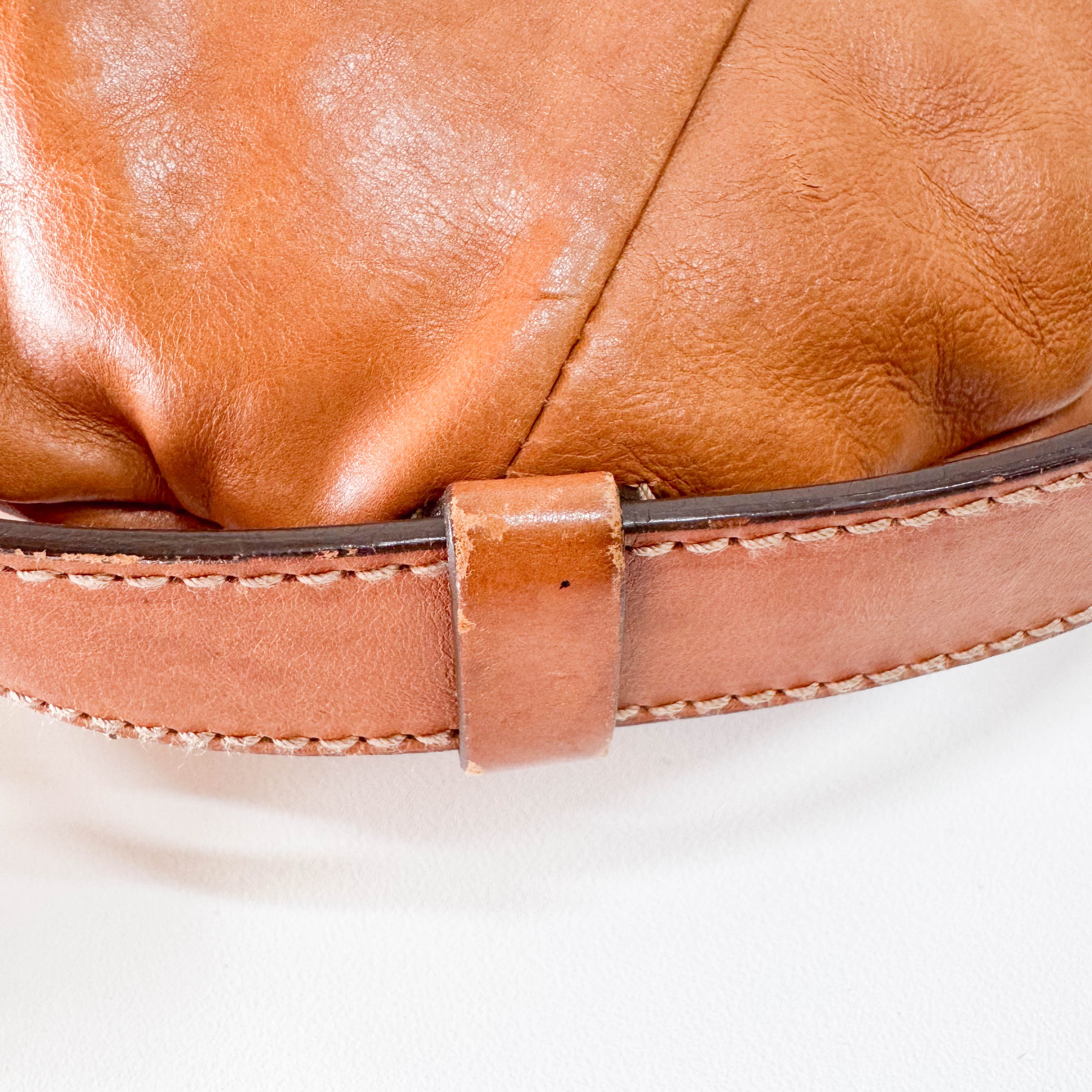 Mombasa Brown Leather Shoulder Bag