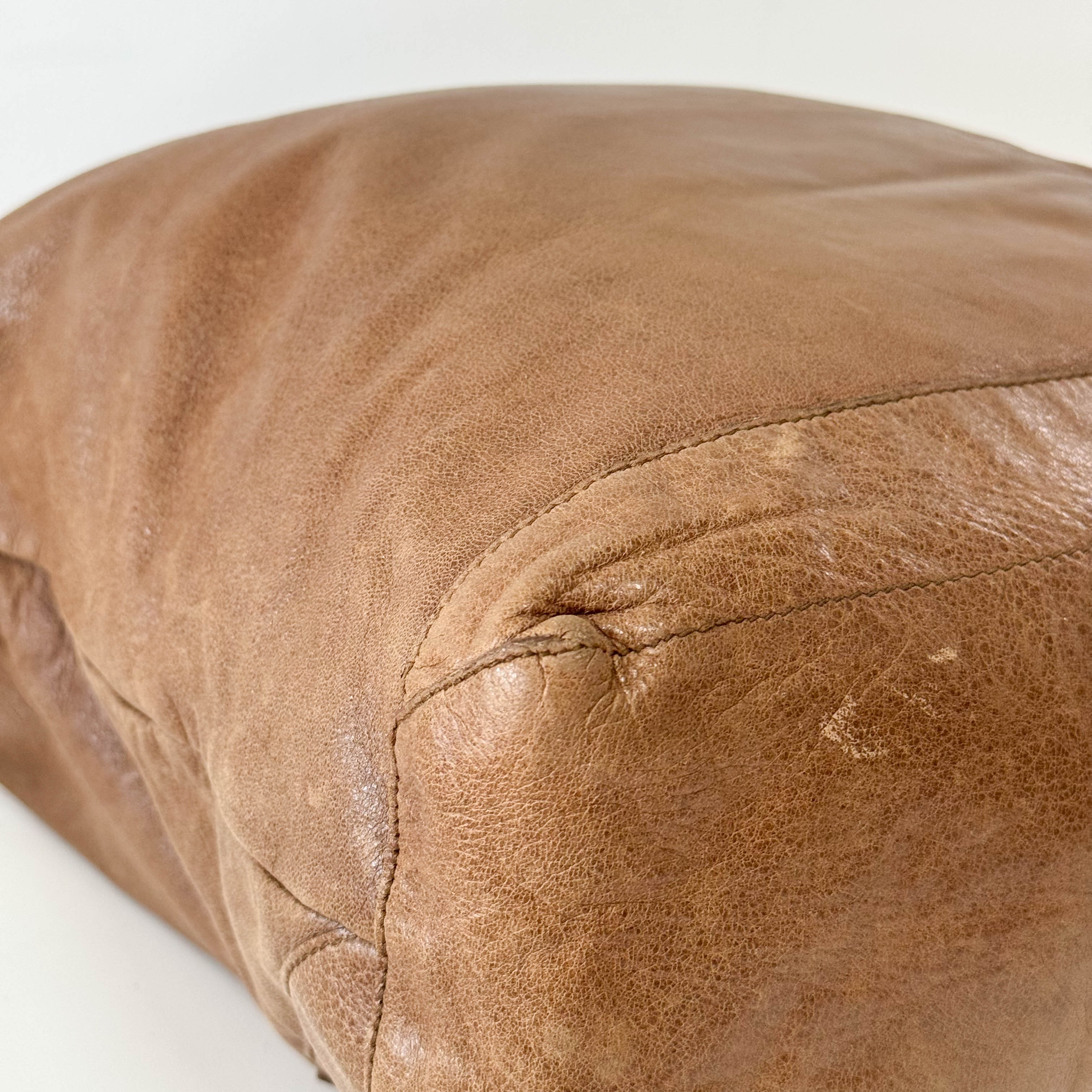 The Day Brown Leather Tote Bag