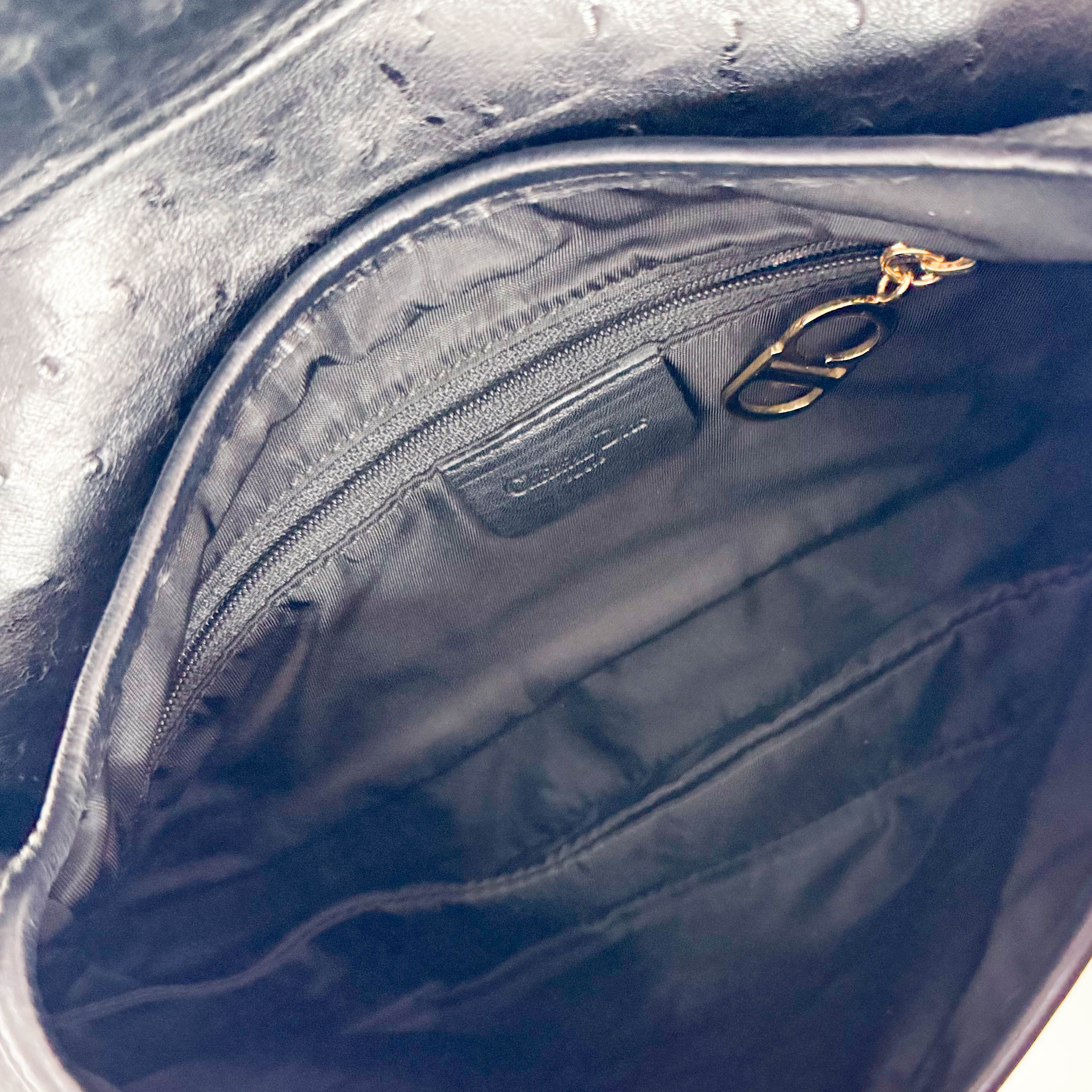 Green Leather Double Saddle Bag