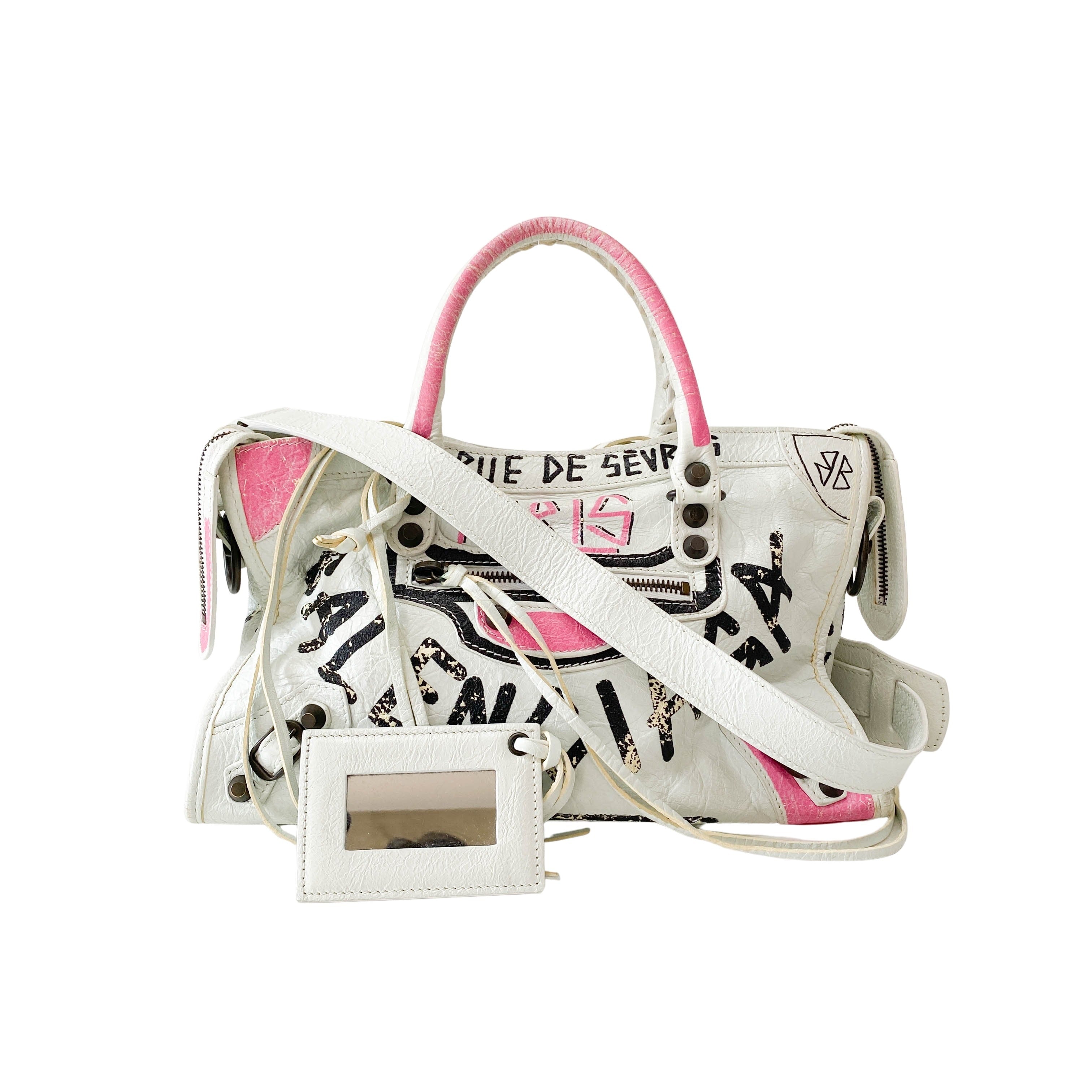 Classic City Graffiti Shoulder Bag