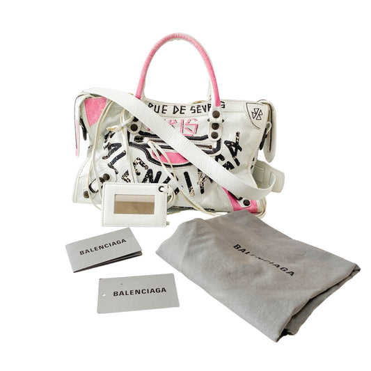 Classic City Graffiti Shoulder Bag