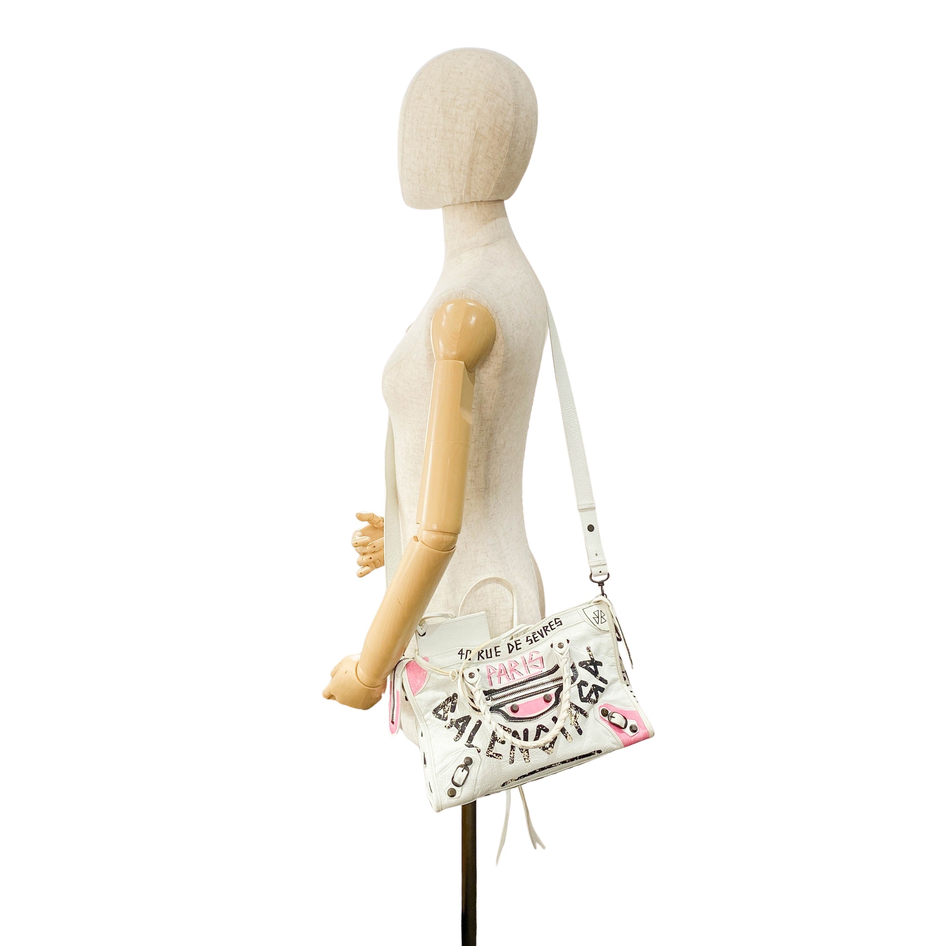 Classic City Graffiti Shoulder Bag