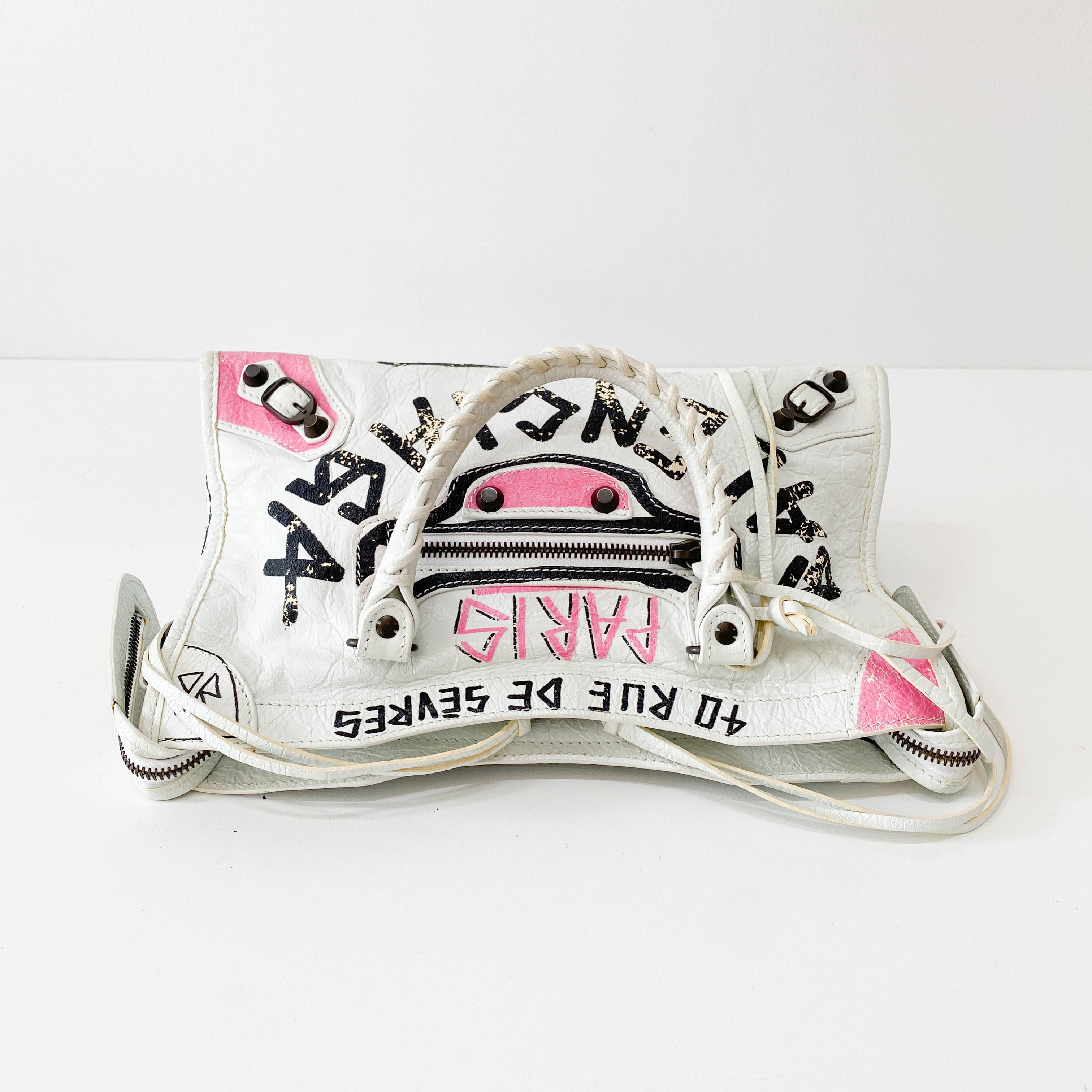 Classic City Graffiti Shoulder Bag