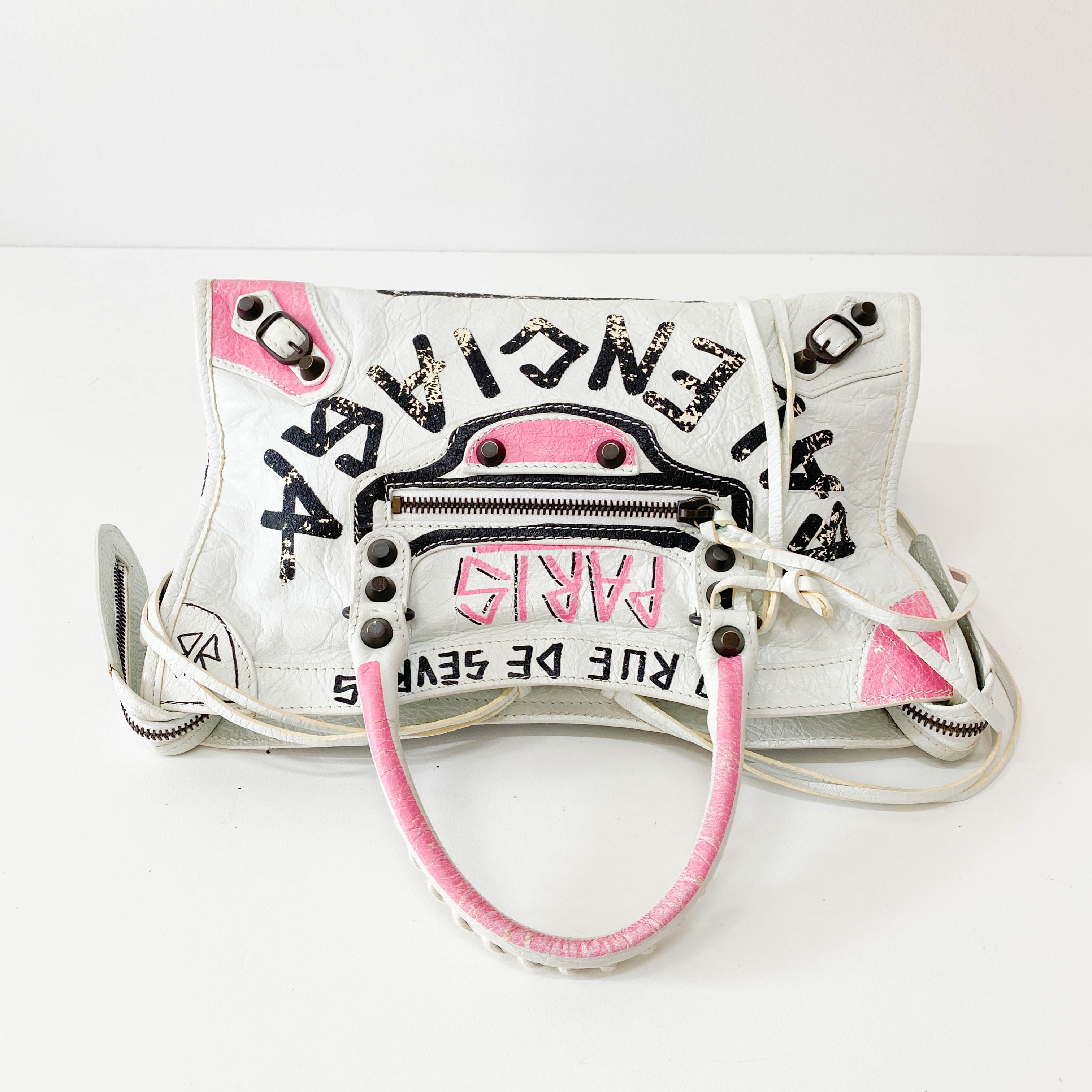Classic City Graffiti Shoulder Bag
