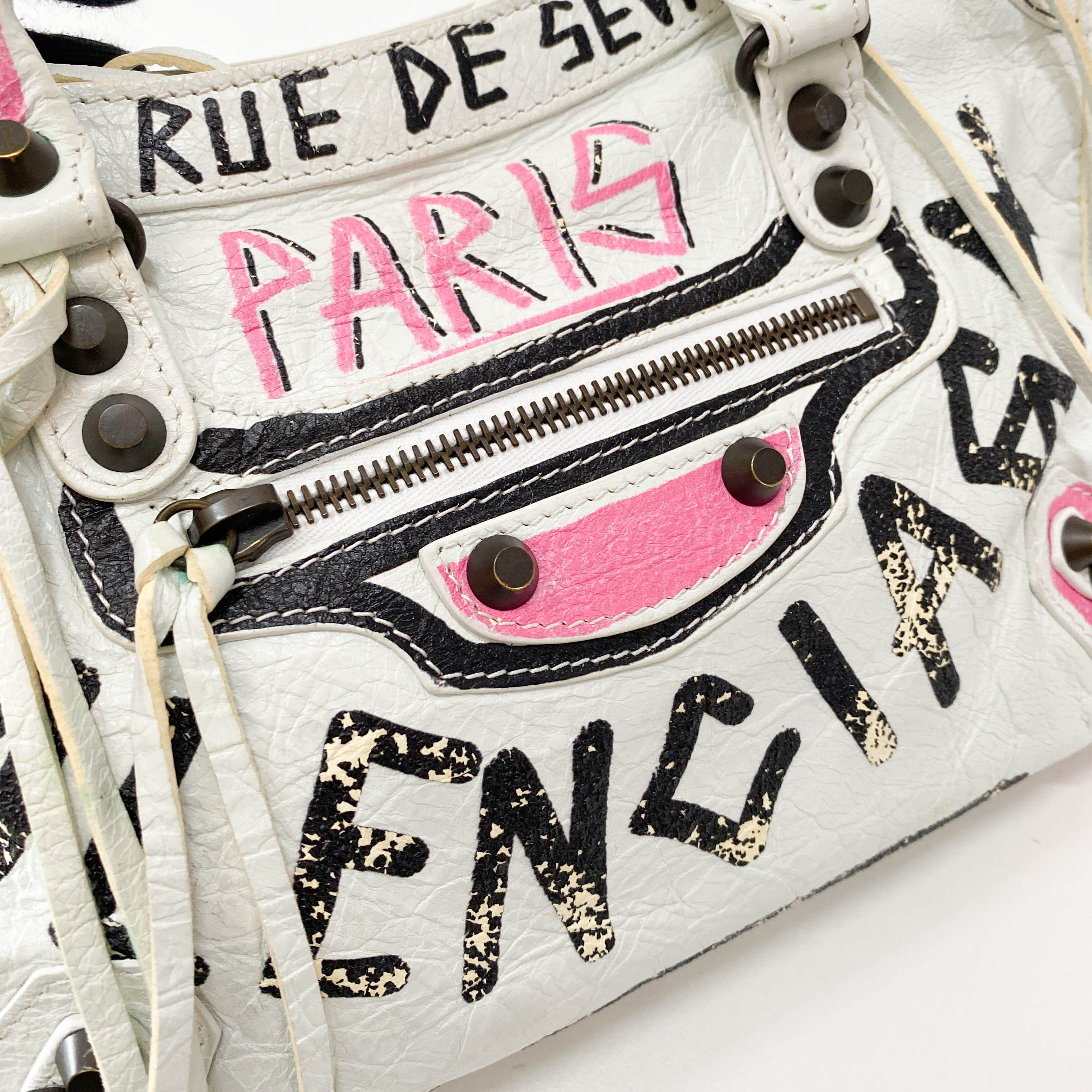 Classic City Graffiti Shoulder Bag