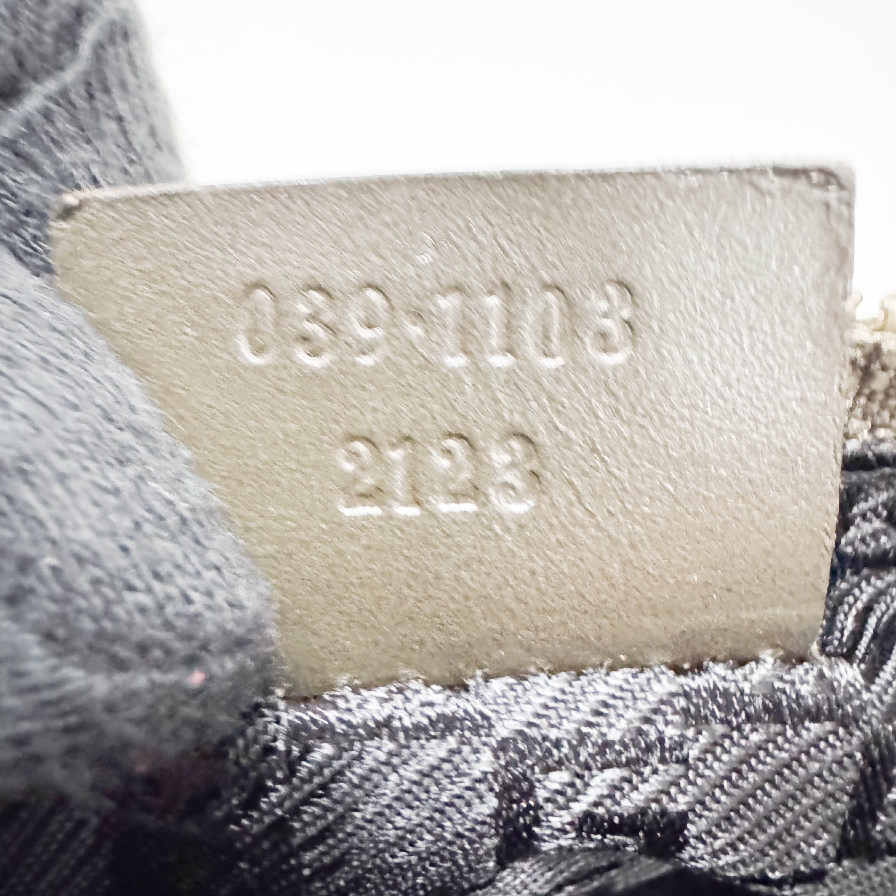 Boat Dark Green Satin Accessory Pouch Shoulder Bag