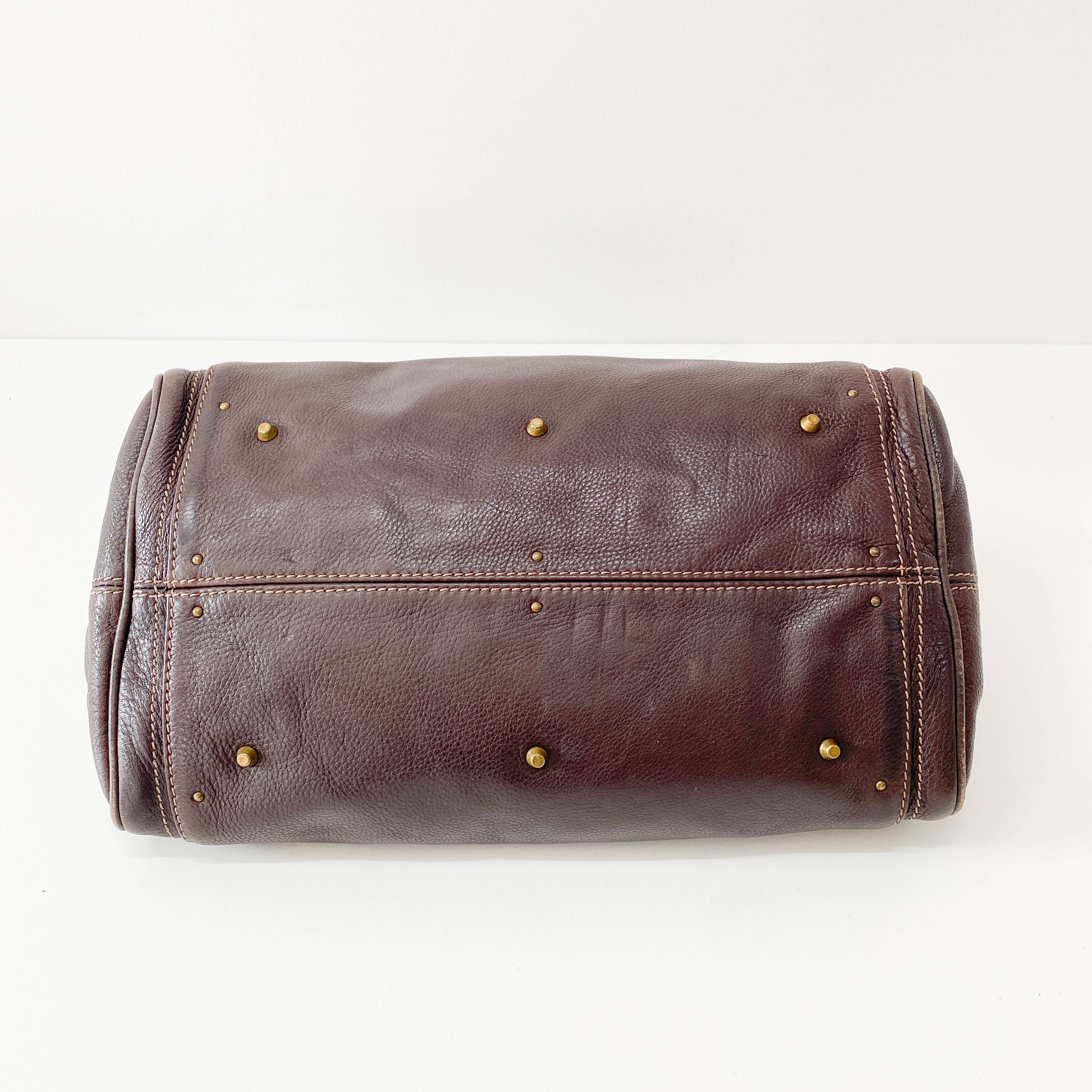 Paddington Brown Leather Shoulder Bag