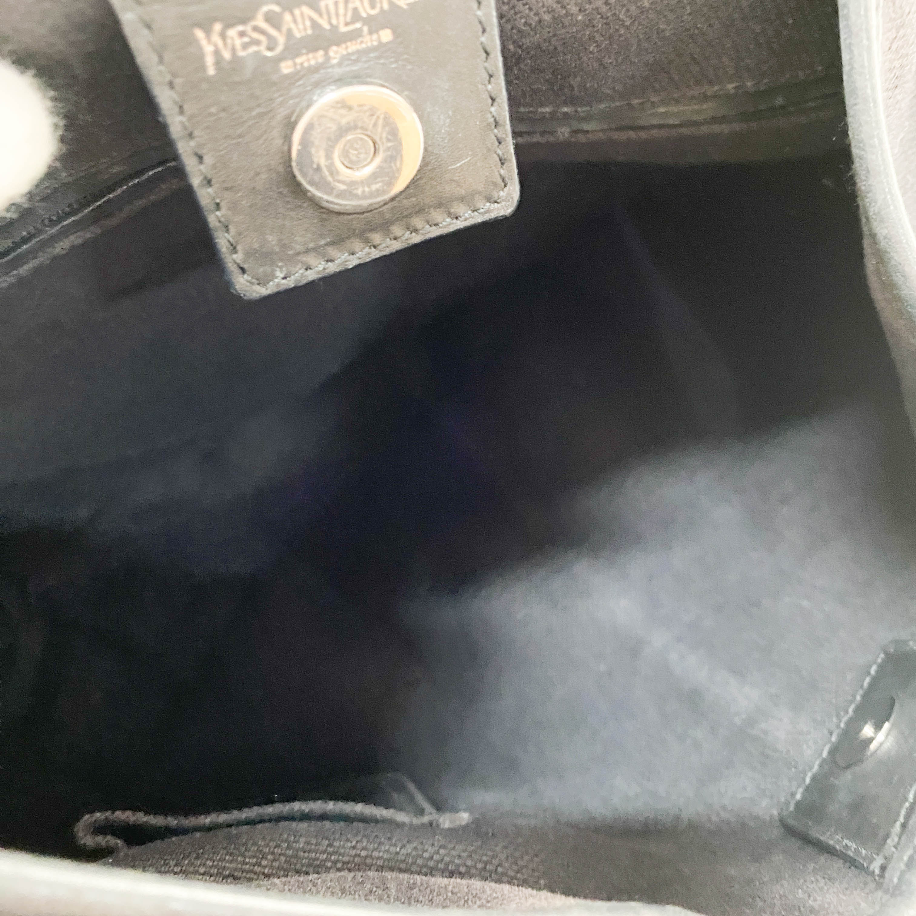 Mombasa Black Canvas Shoulder Bag