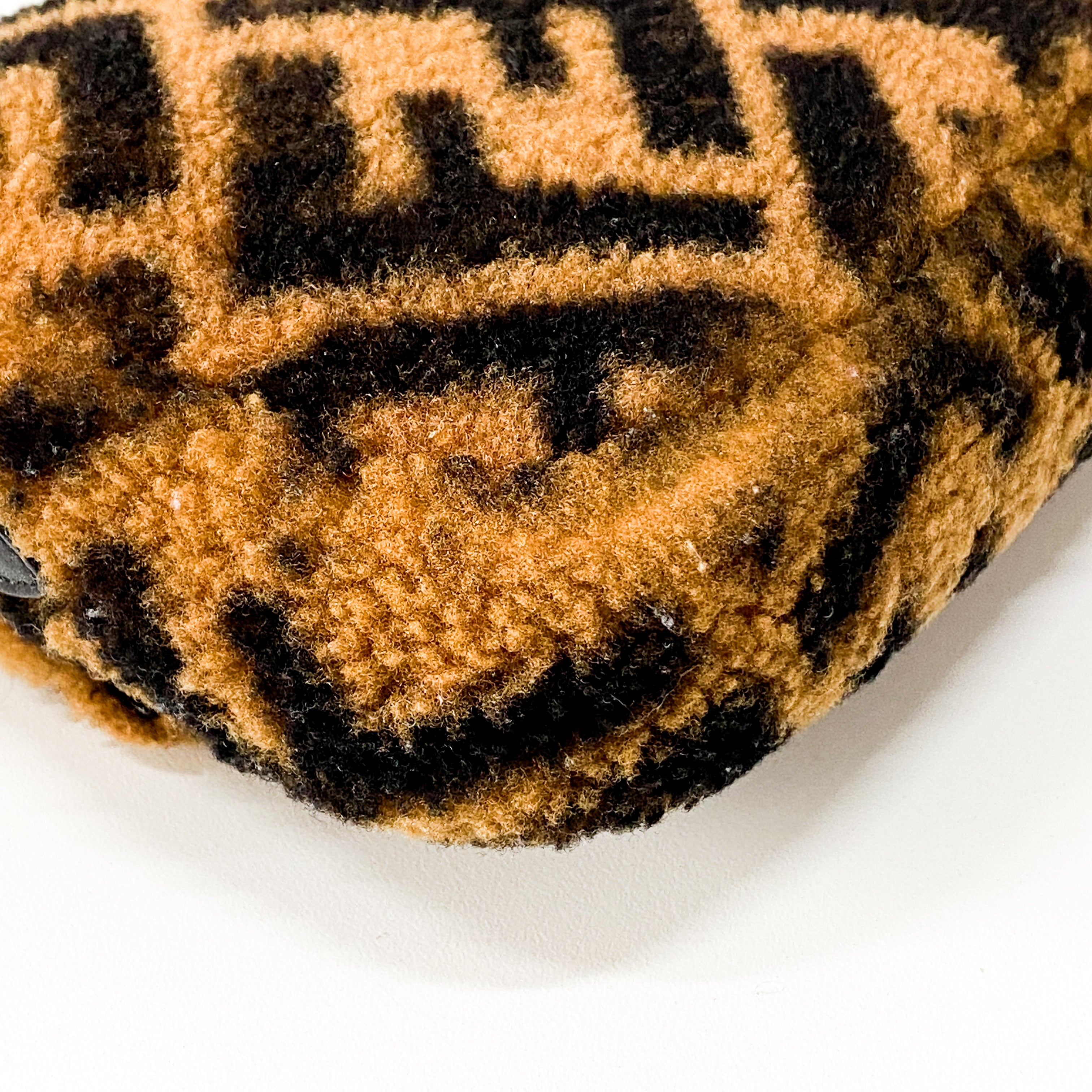 Zucca Baguette Mini Brown Wool Two Way Bag