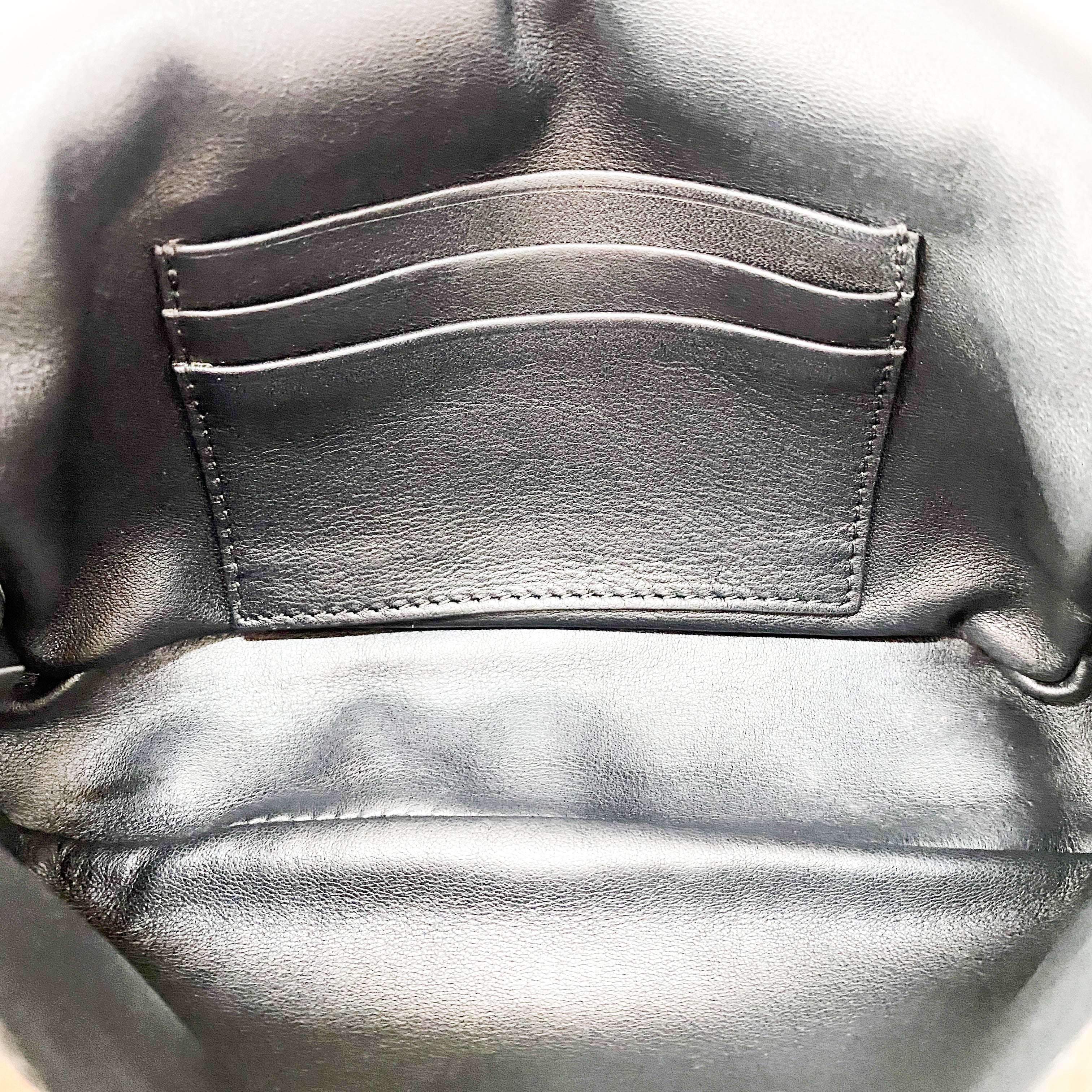 Zucca Baguette Mini Brown Wool Two Way Bag