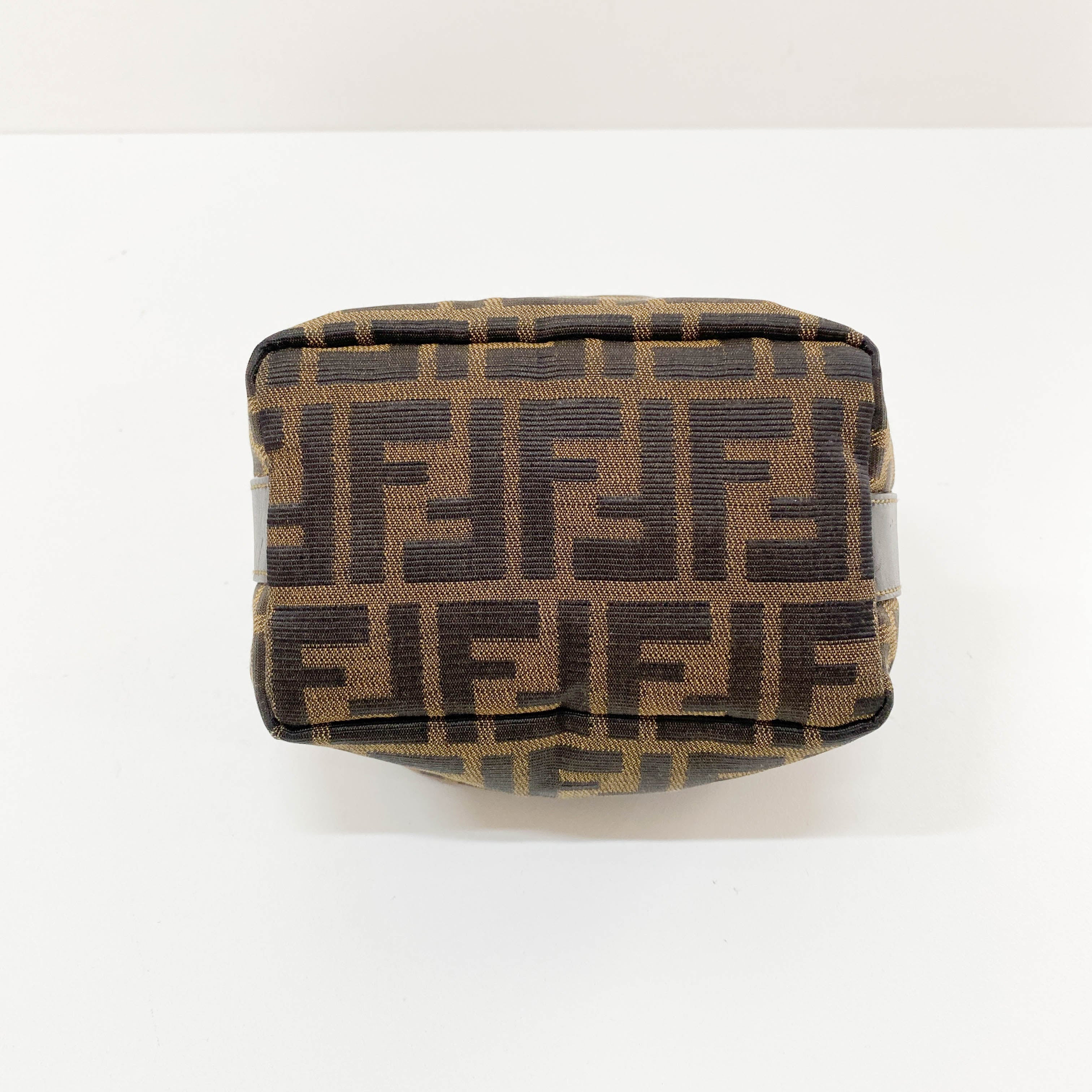 Zucca Small Brown Canvas Handbag