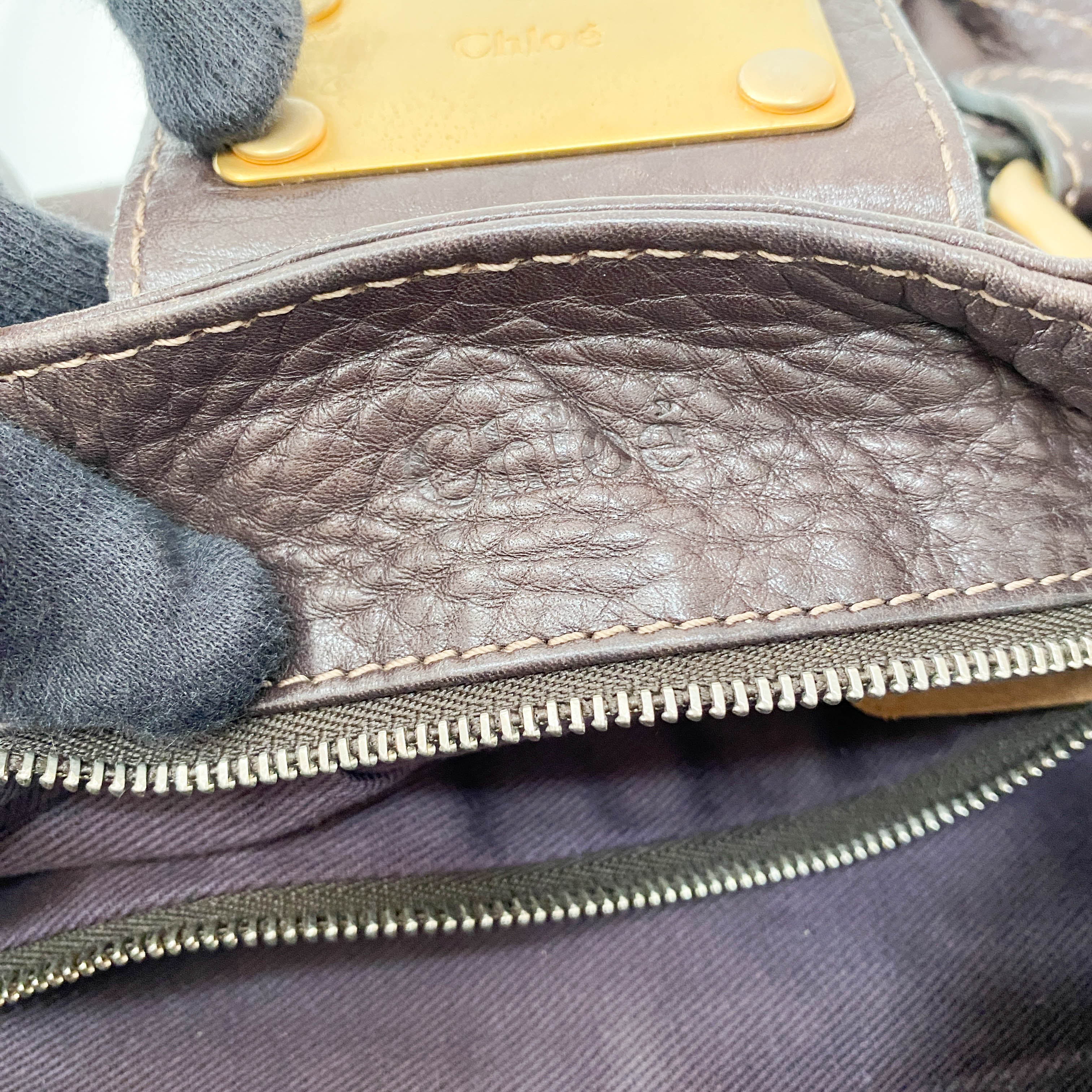 Paddington Brown Leather Shoulder Bag