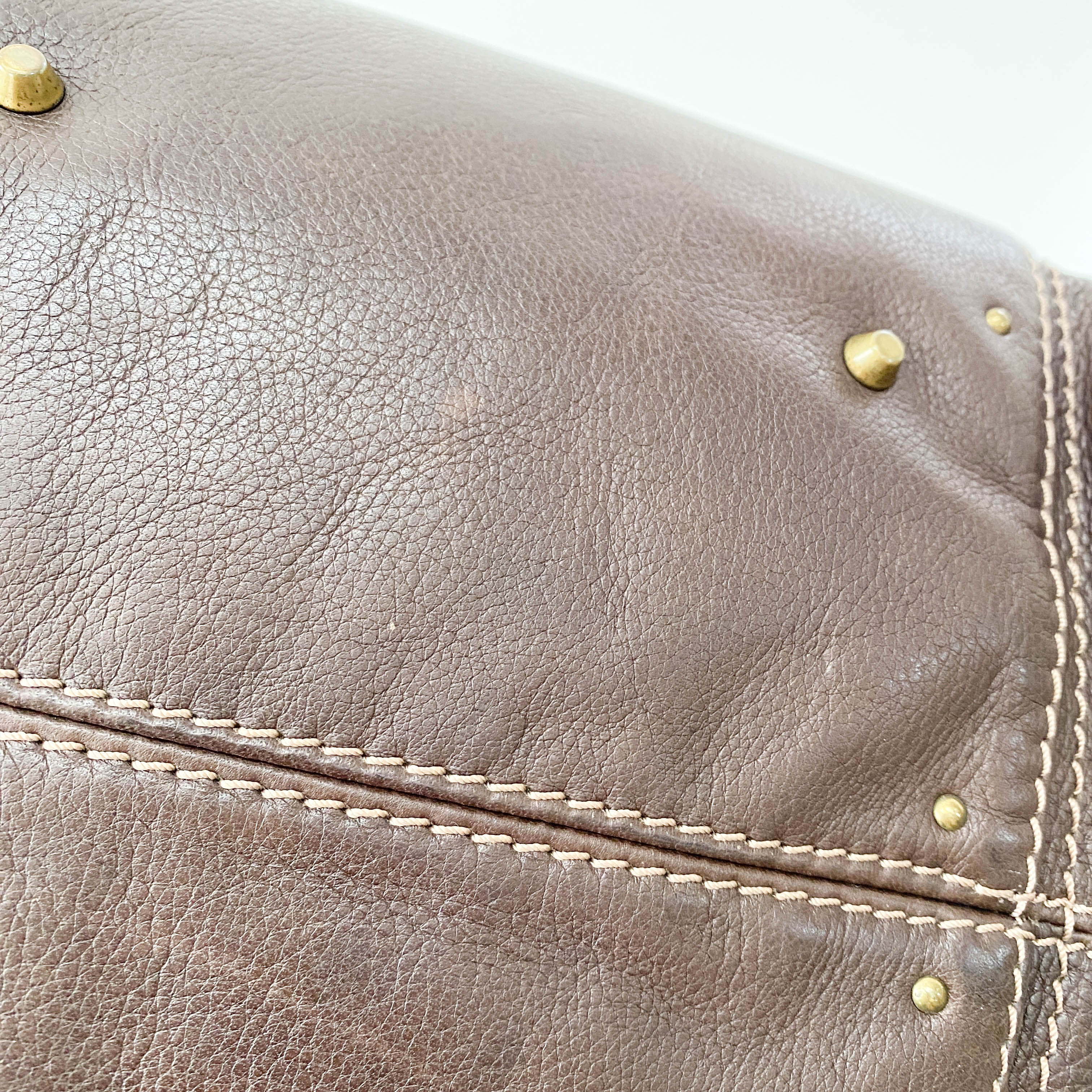 Paddington Brown Leather Shoulder Bag