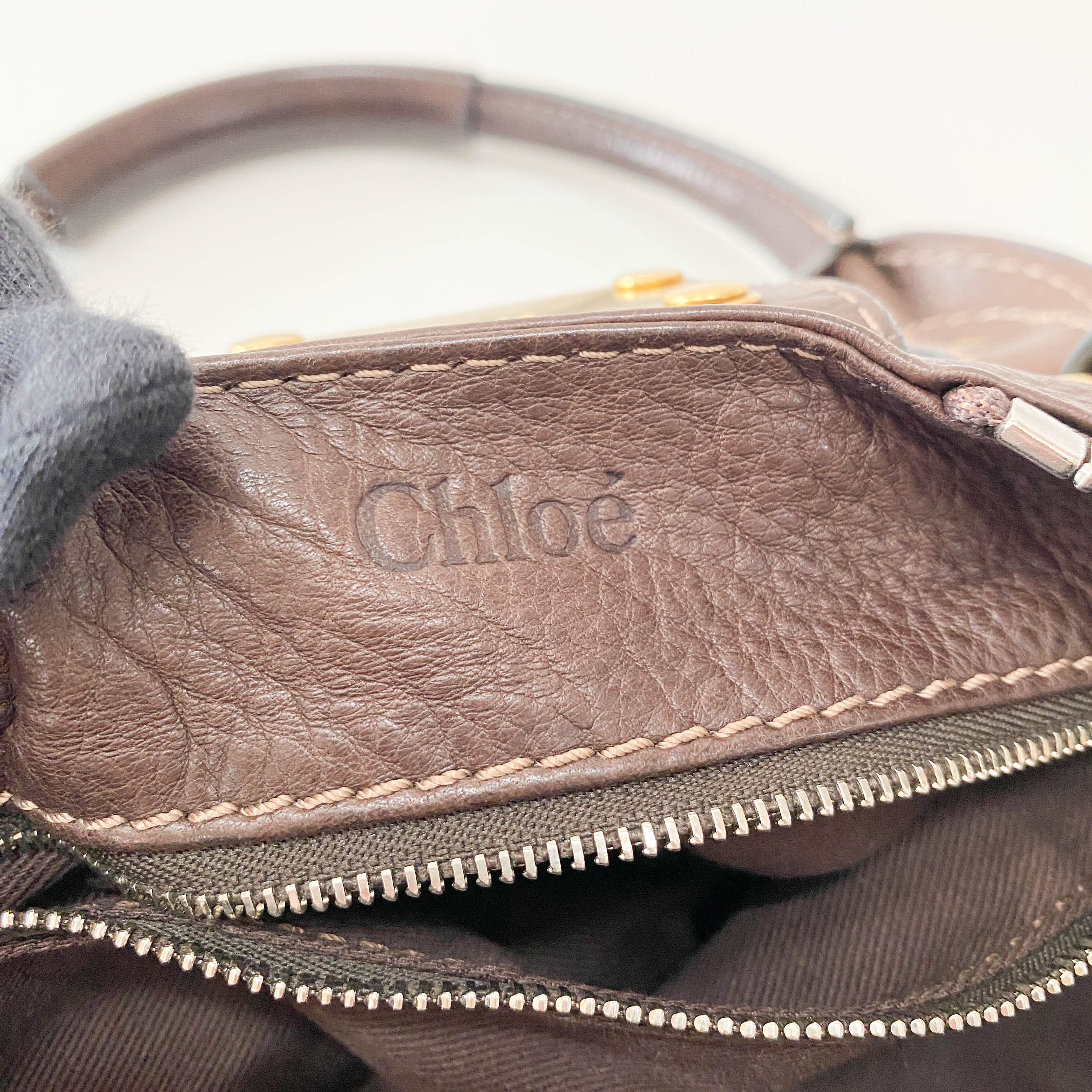 Paddington Brown Leather Shoulder Bag