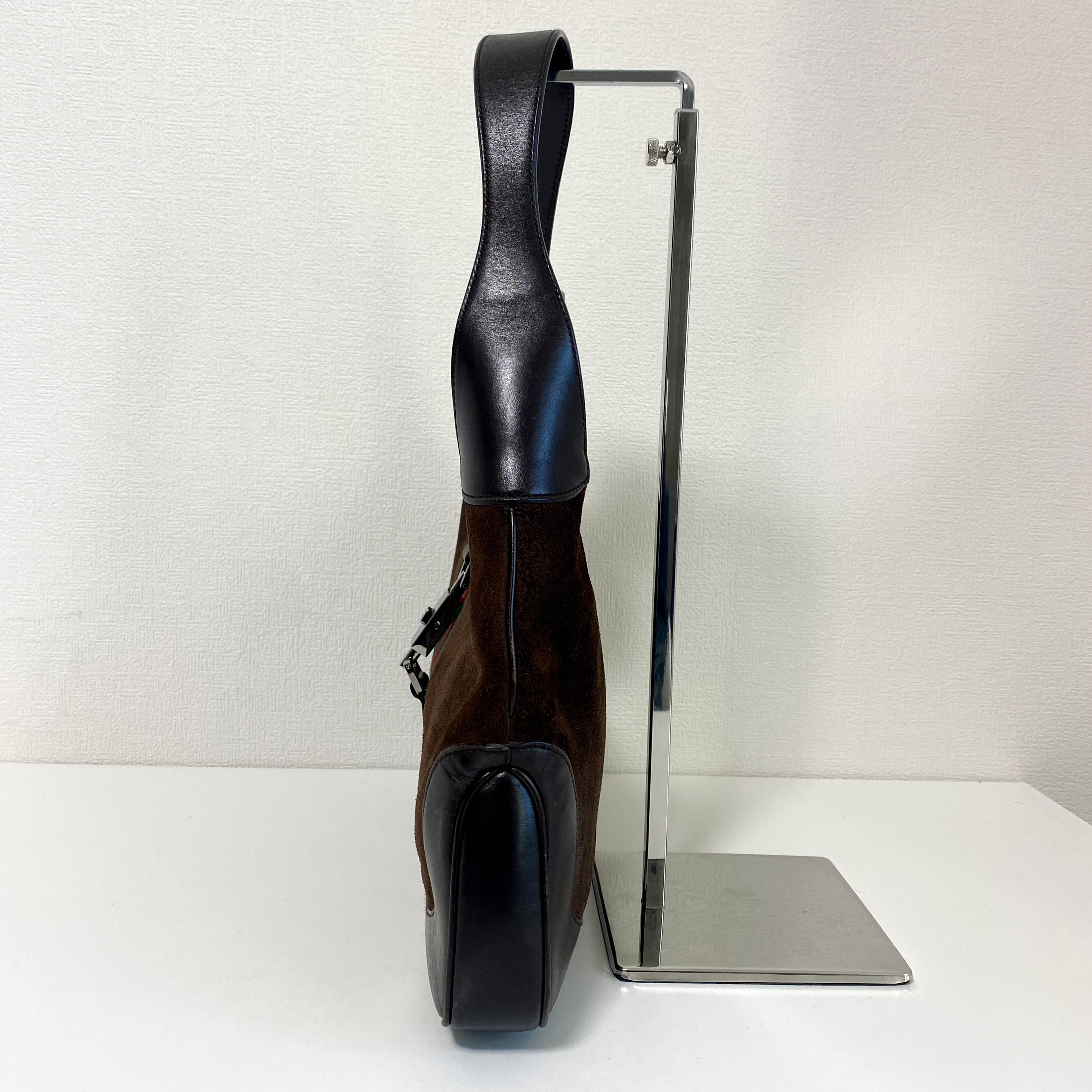 Jackie Brown Suede Sherry Shoulder Bag