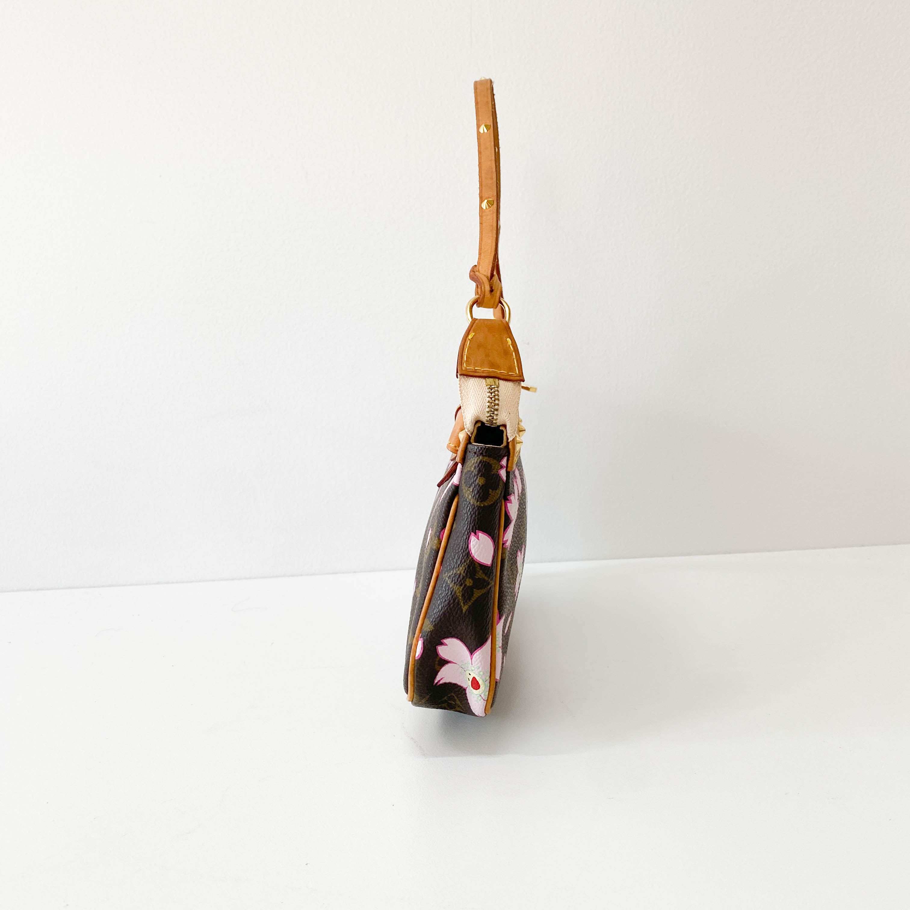 Louis Vuitton x Takashi Murakami Monogram Cherry Blossom Pochette Accessoire M92006