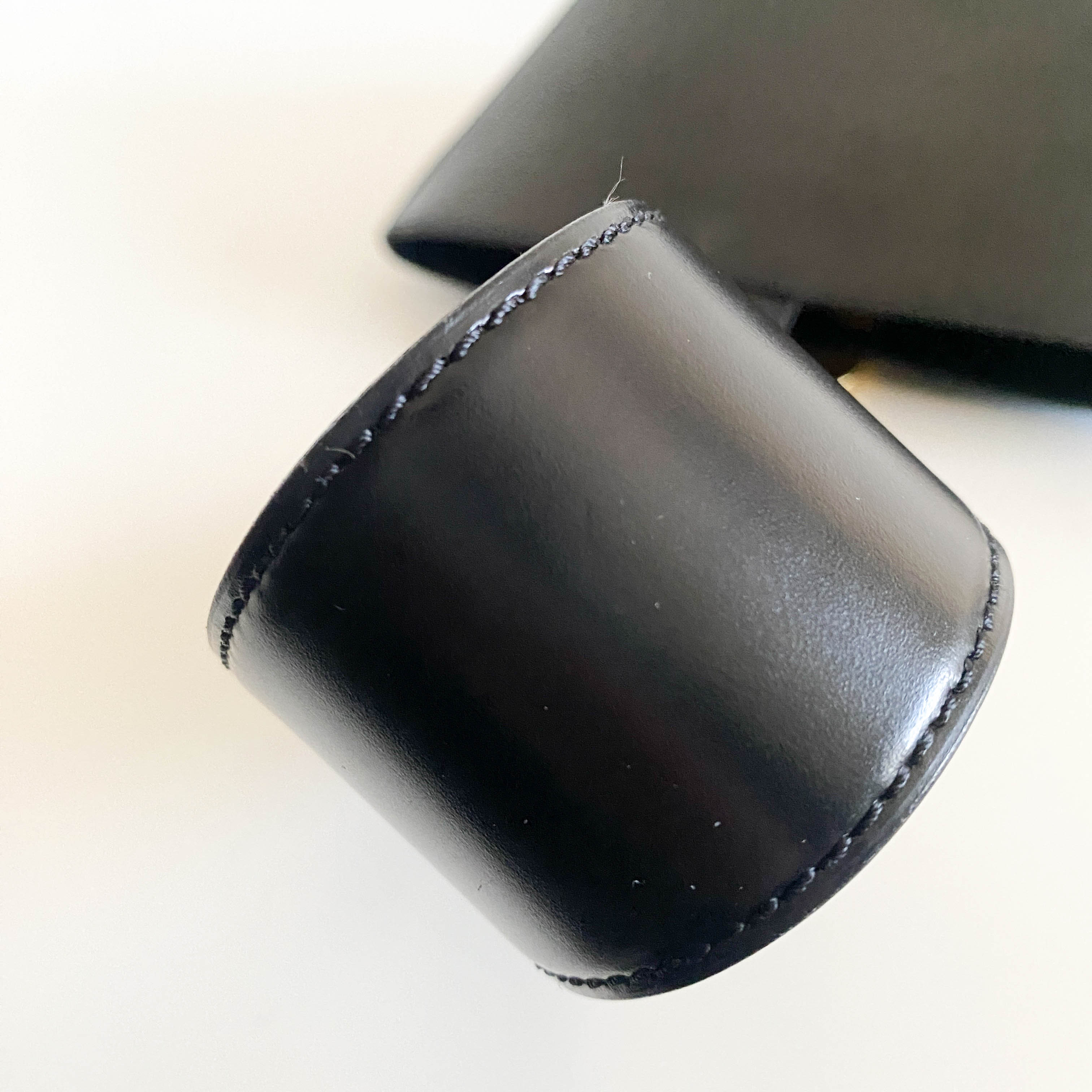 Panthère Black Leather Handbag