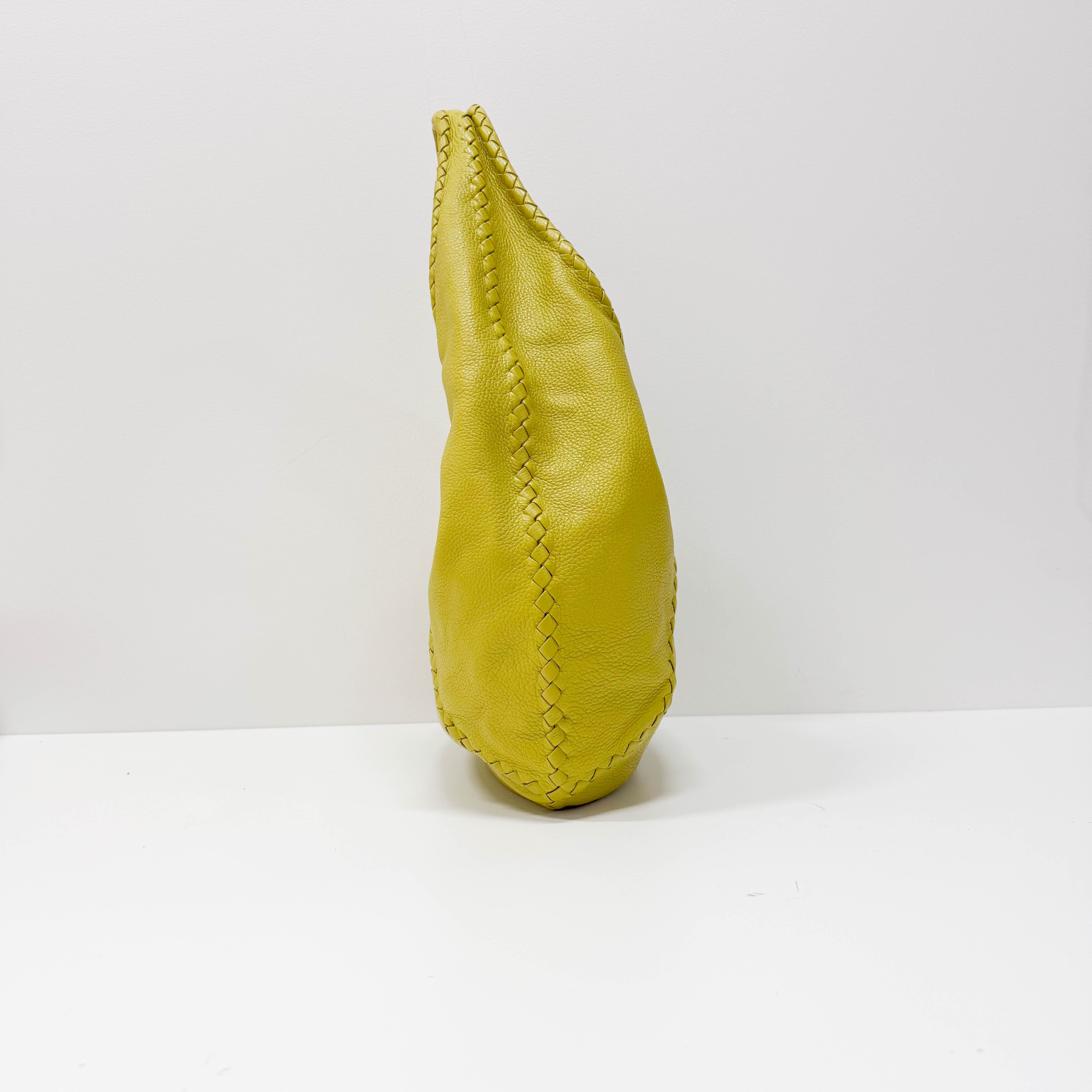 Green Leather Hobo Bag