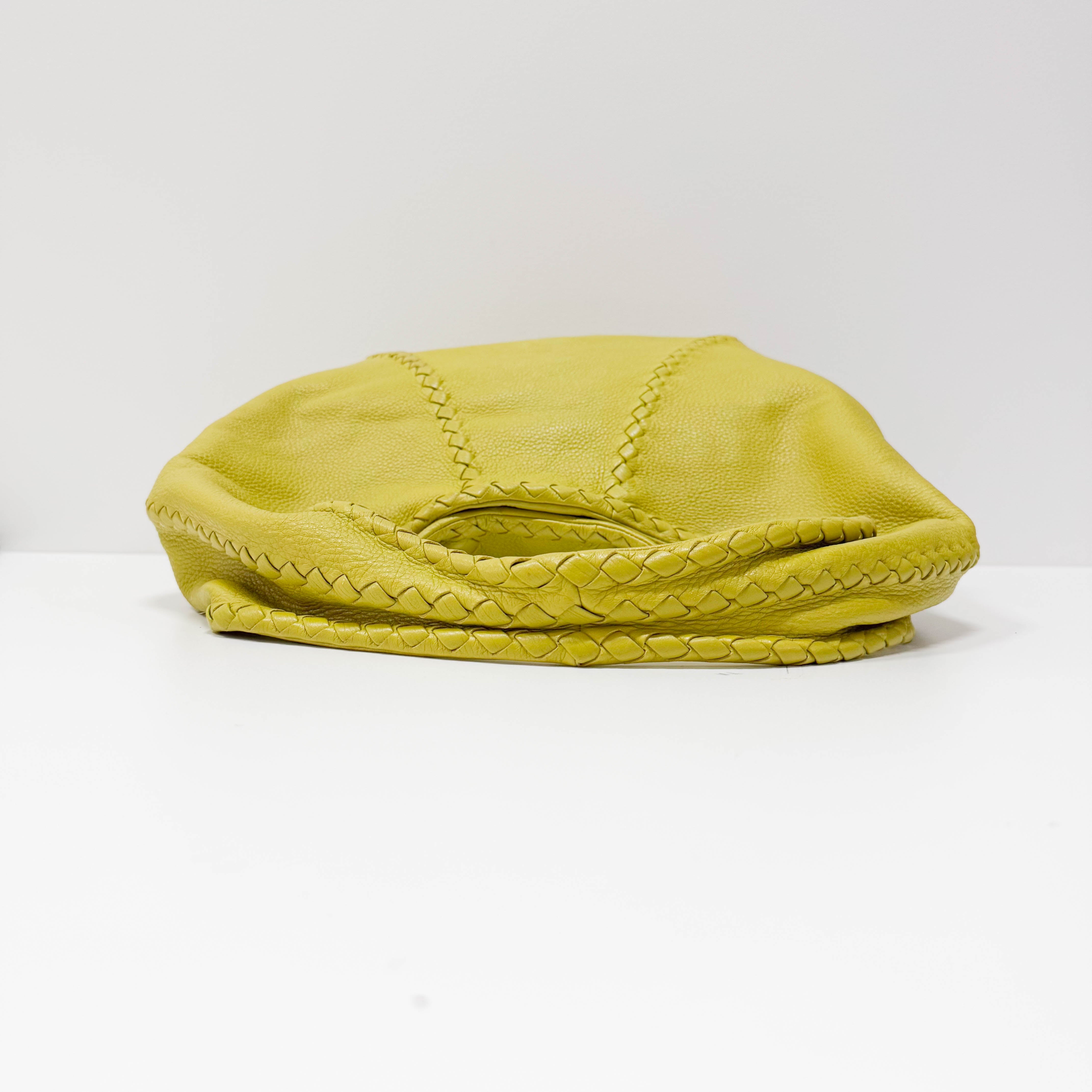 Green Leather Hobo Bag