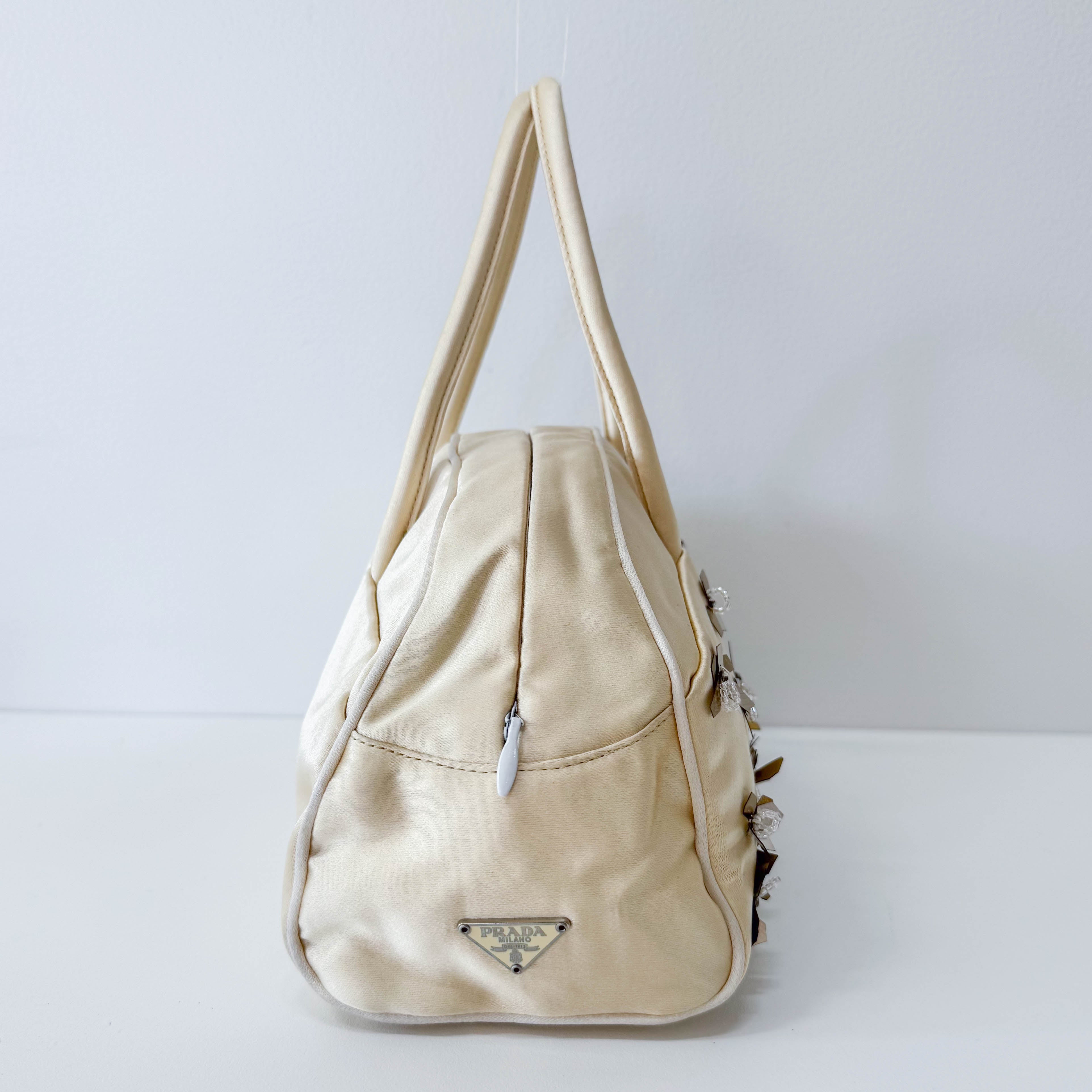 Archive Gold Satin Hand Bag