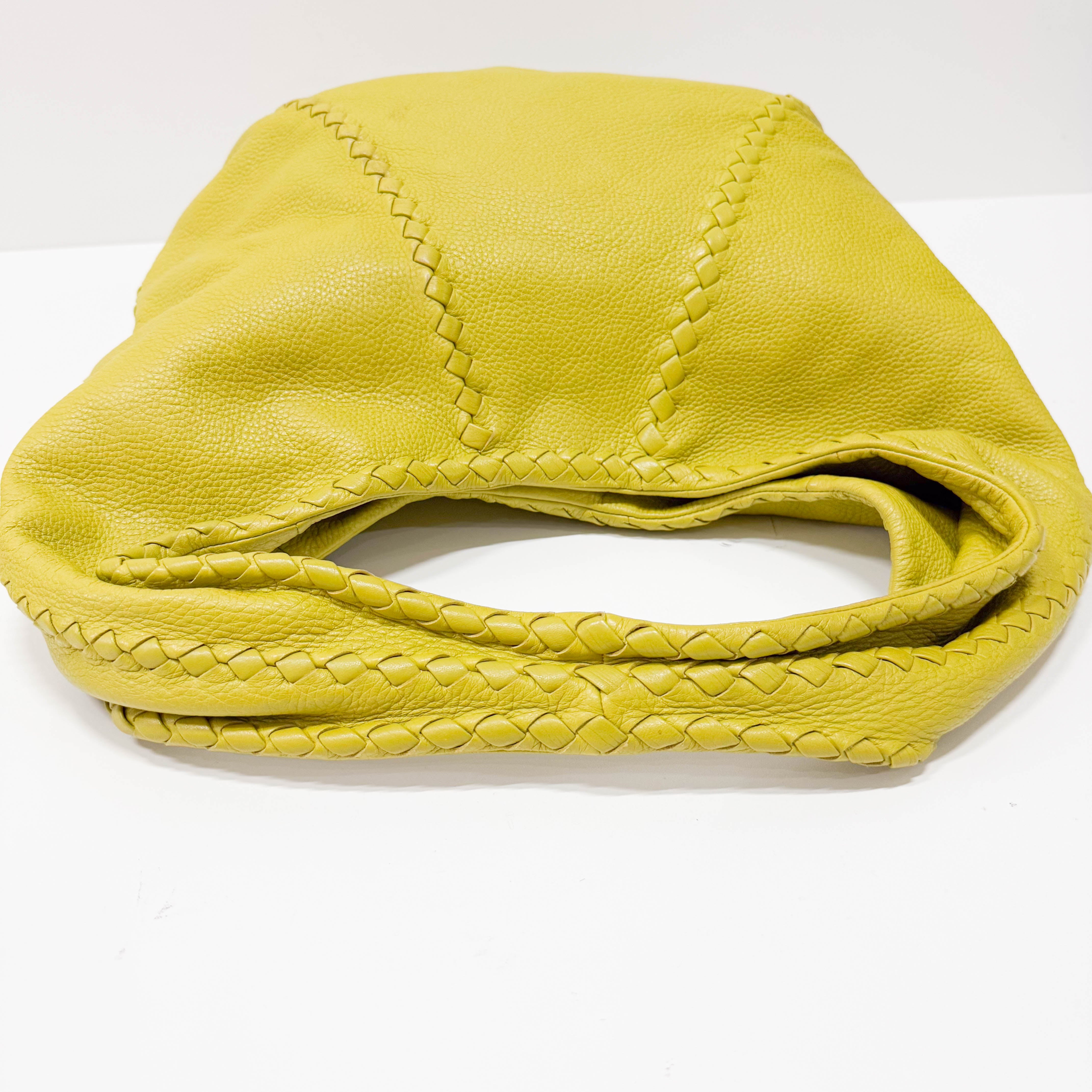 Green Leather Hobo Bag