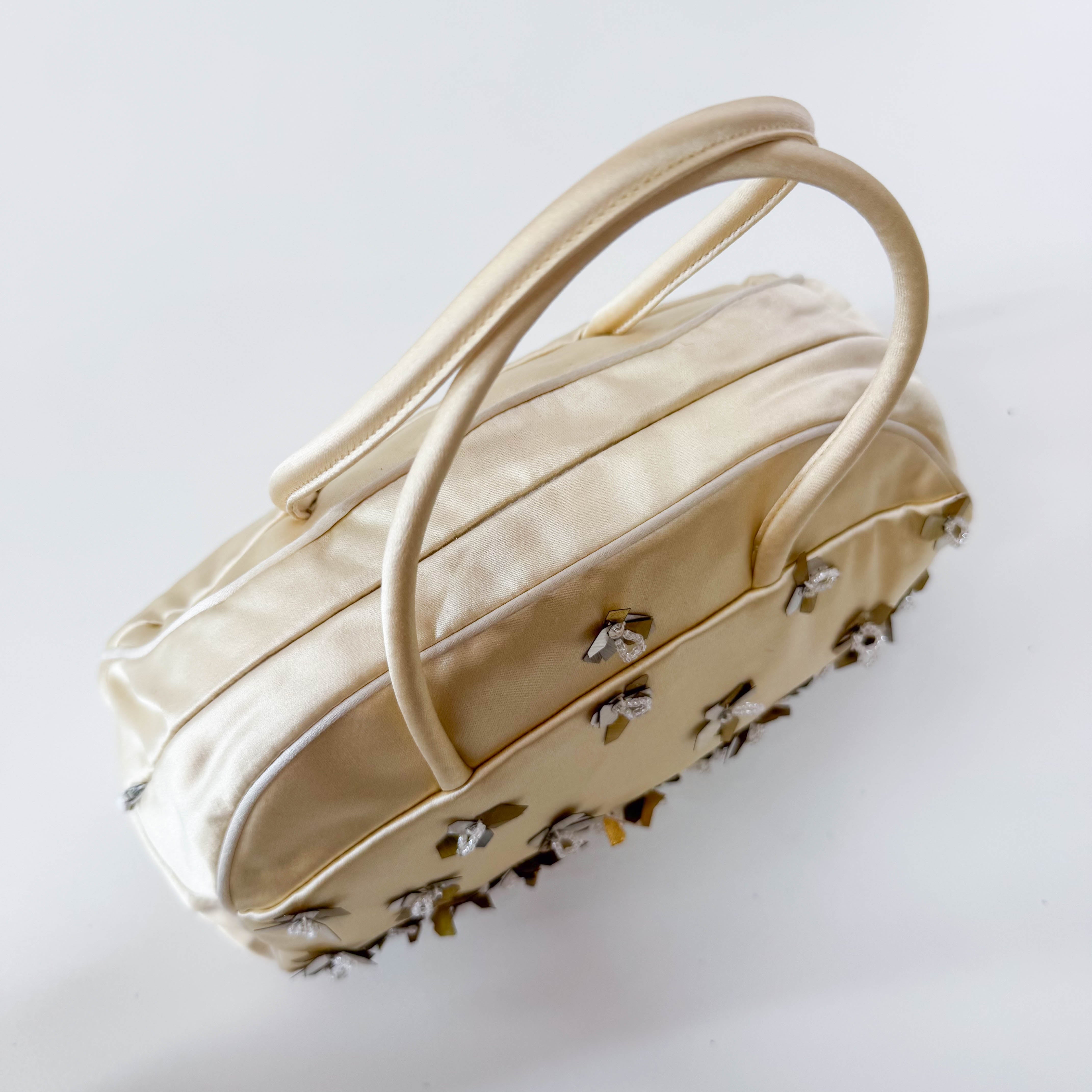 Archive Gold Satin Hand Bag